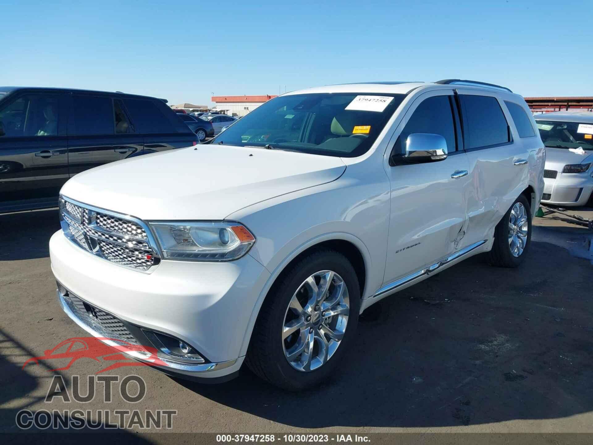 DODGE DURANGO 2017 - 1C4RDHEG2HC680901