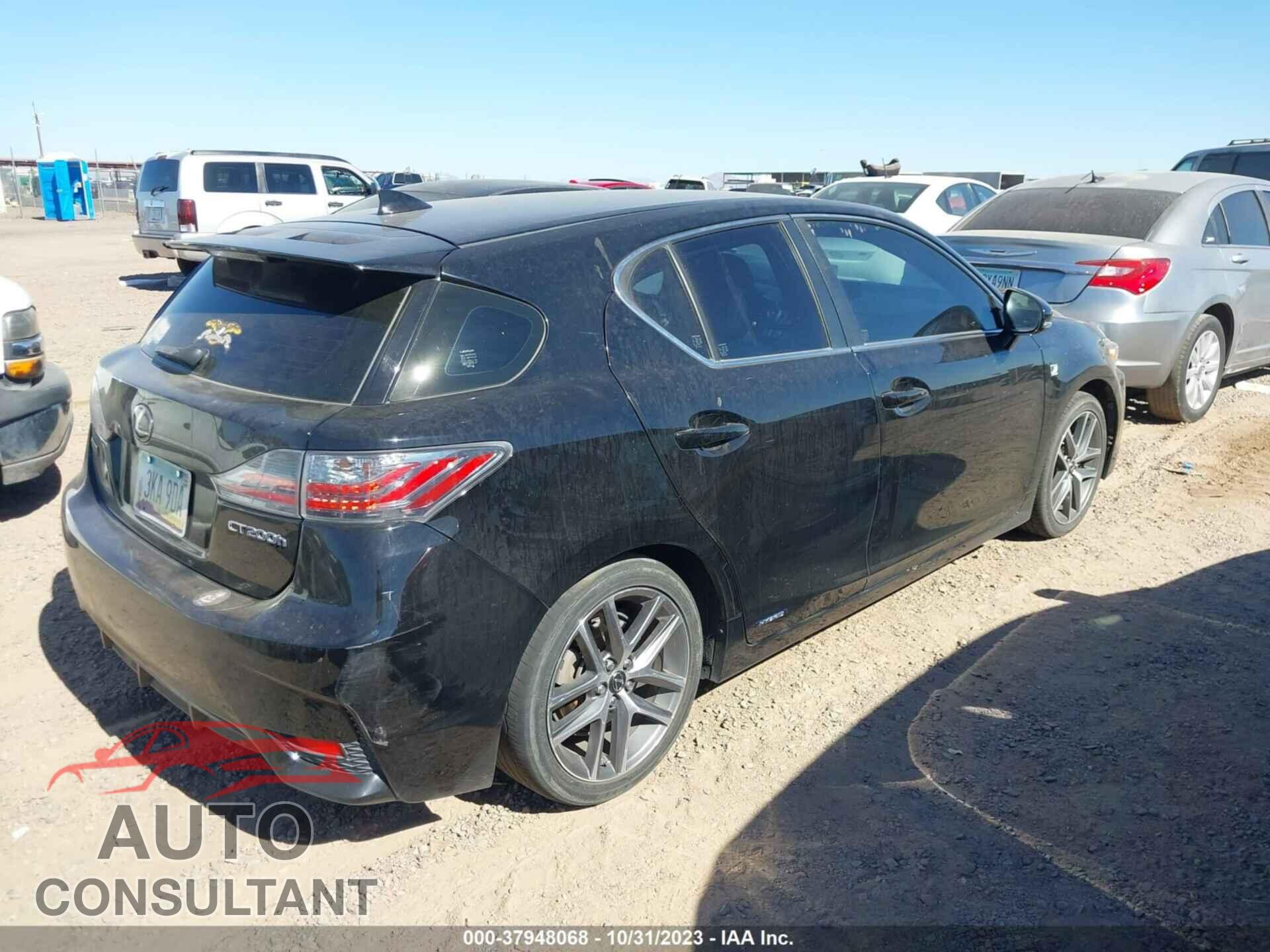 LEXUS CT 2016 - JTHKD5BH5G2257083