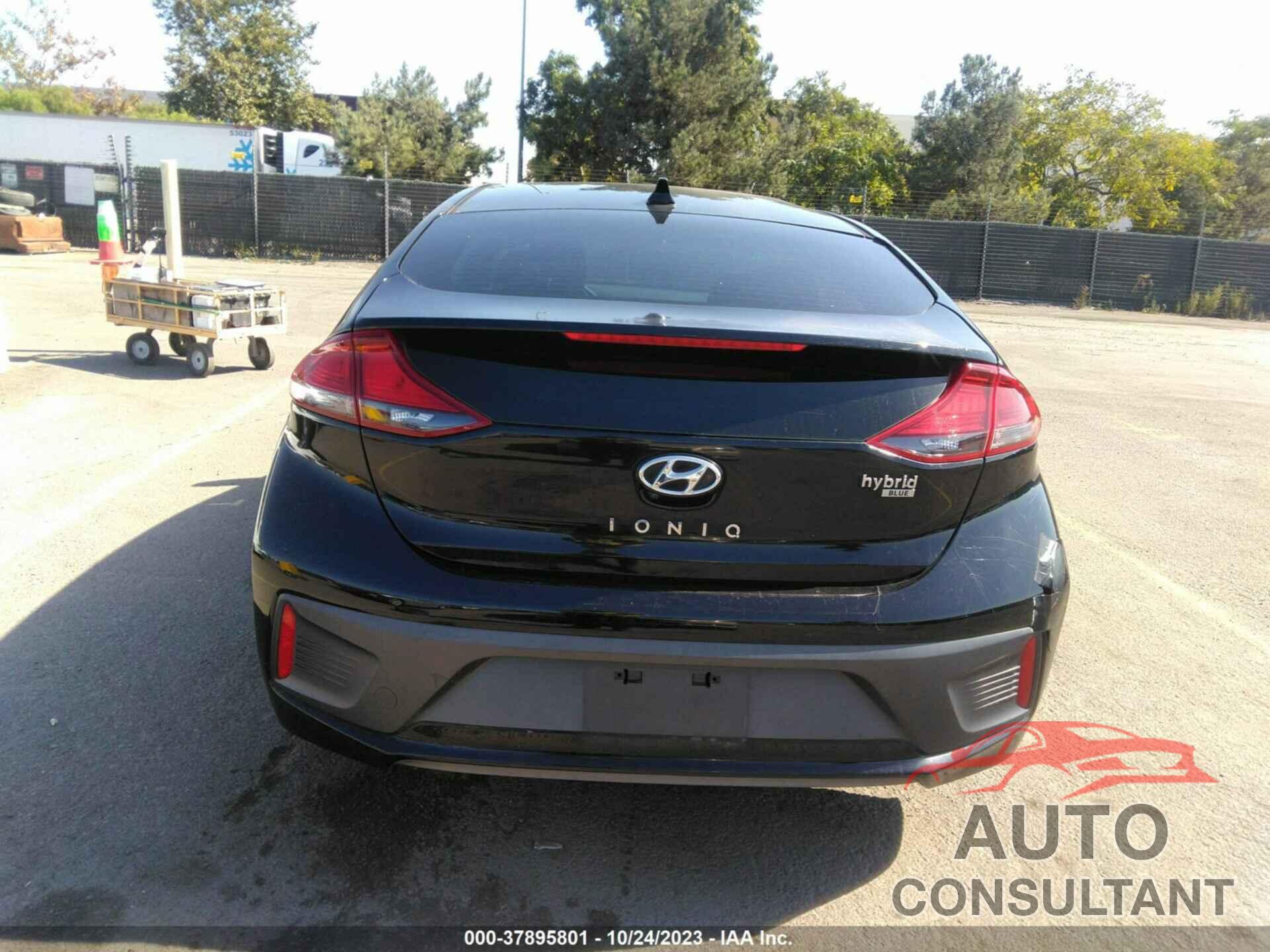 HYUNDAI IONIQ HYBRID 2017 - KMHC65LC5HU056806