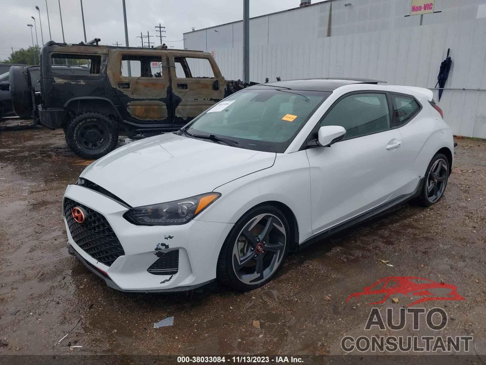 HYUNDAI VELOSTER 2019 - KMHTH6AB0KU005425