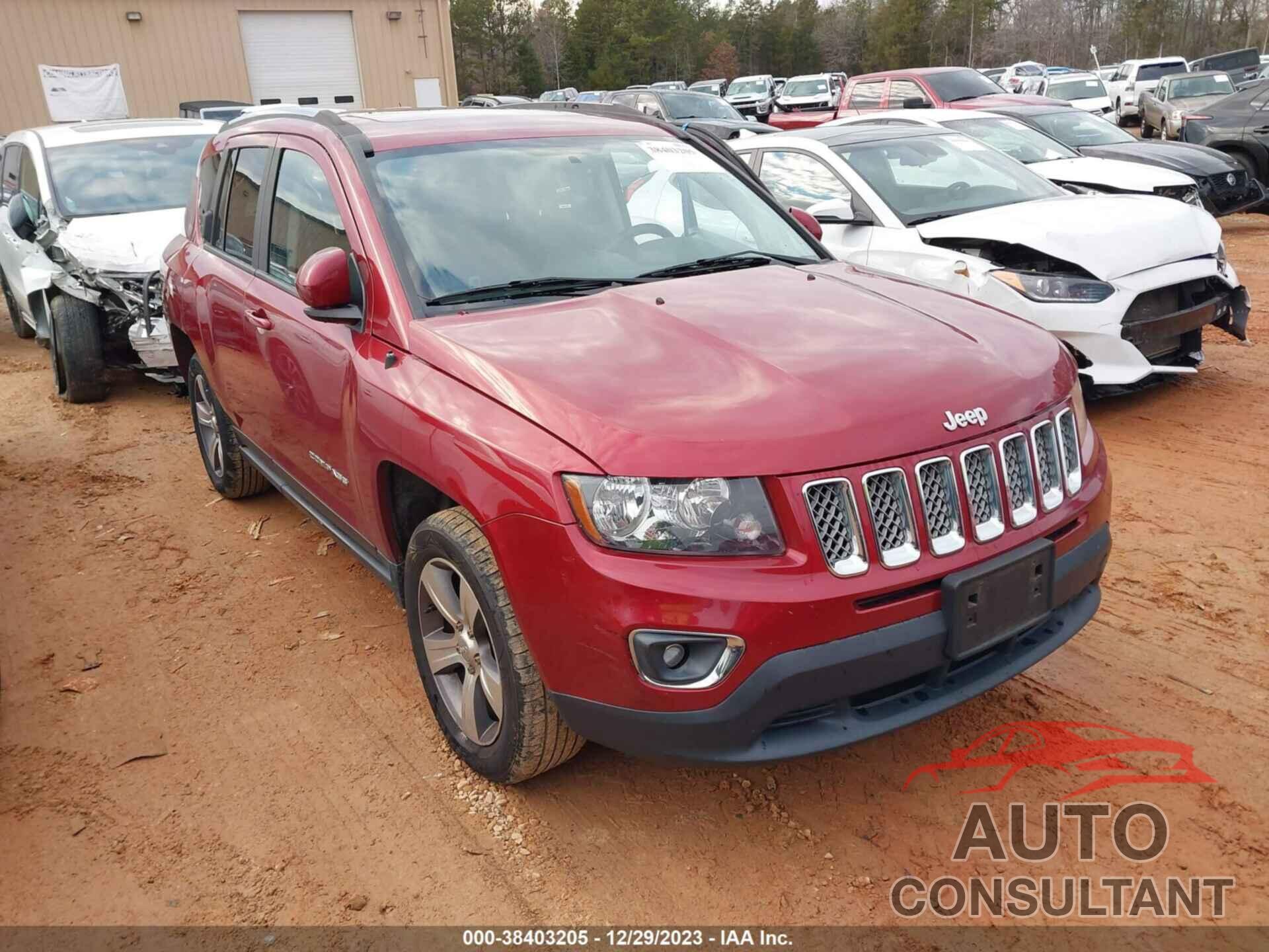 JEEP COMPASS 2017 - 1C4NJCEA6HD156151