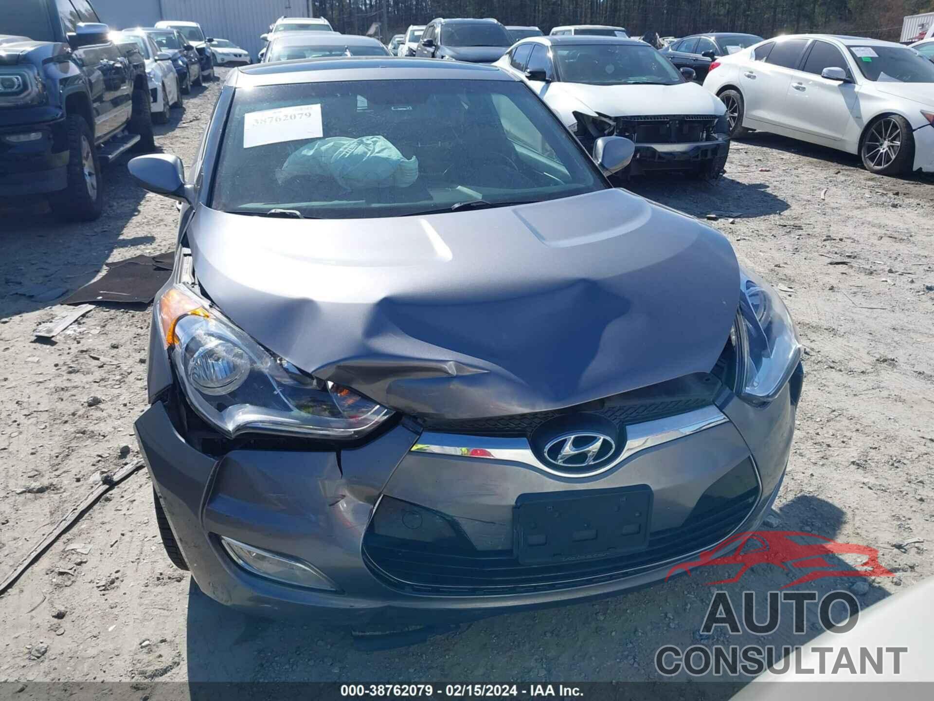 HYUNDAI VELOSTER 2016 - KMHTC6AD9GU263496