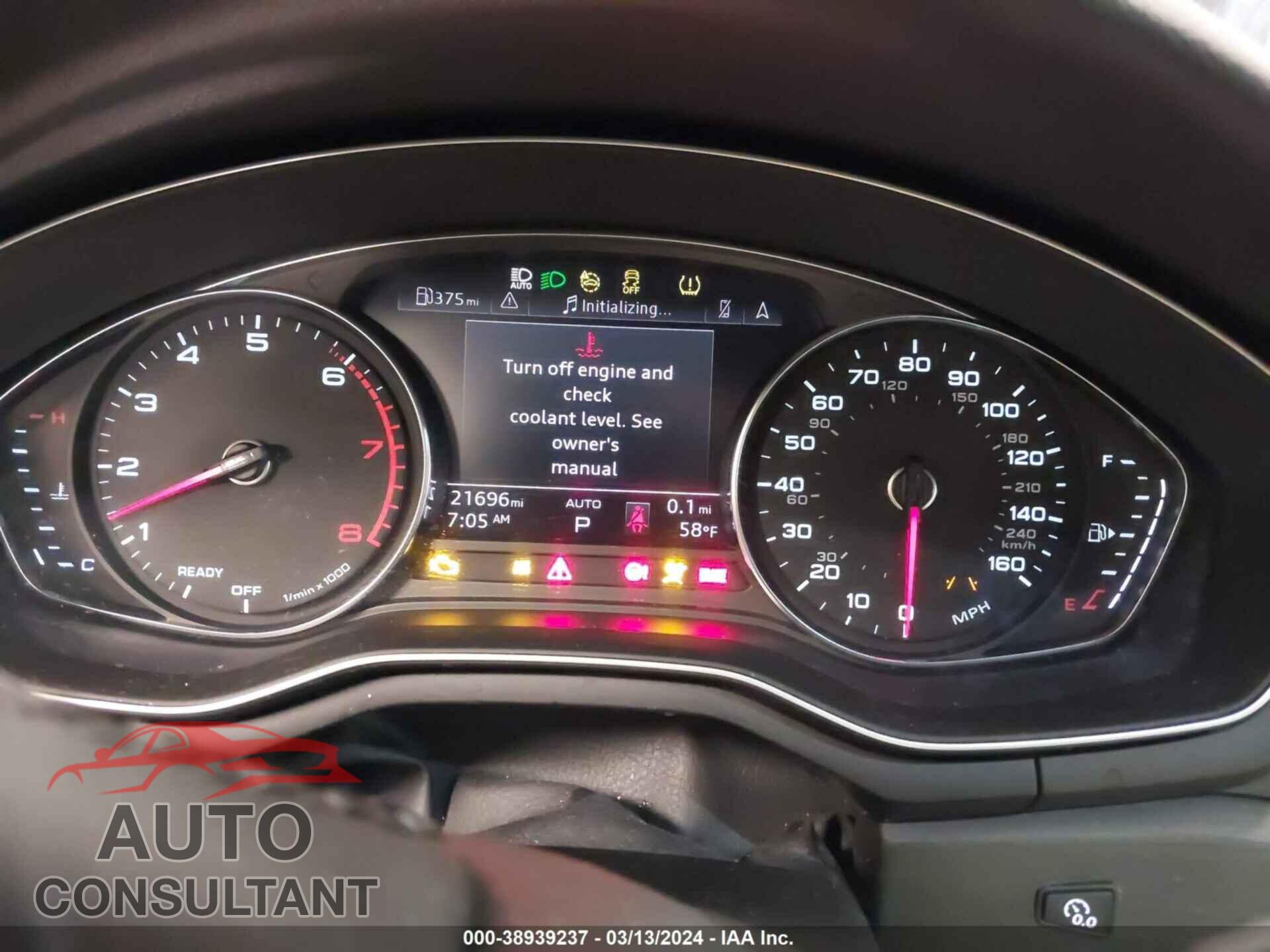 AUDI A4 2021 - WAUDAAF49MA031176