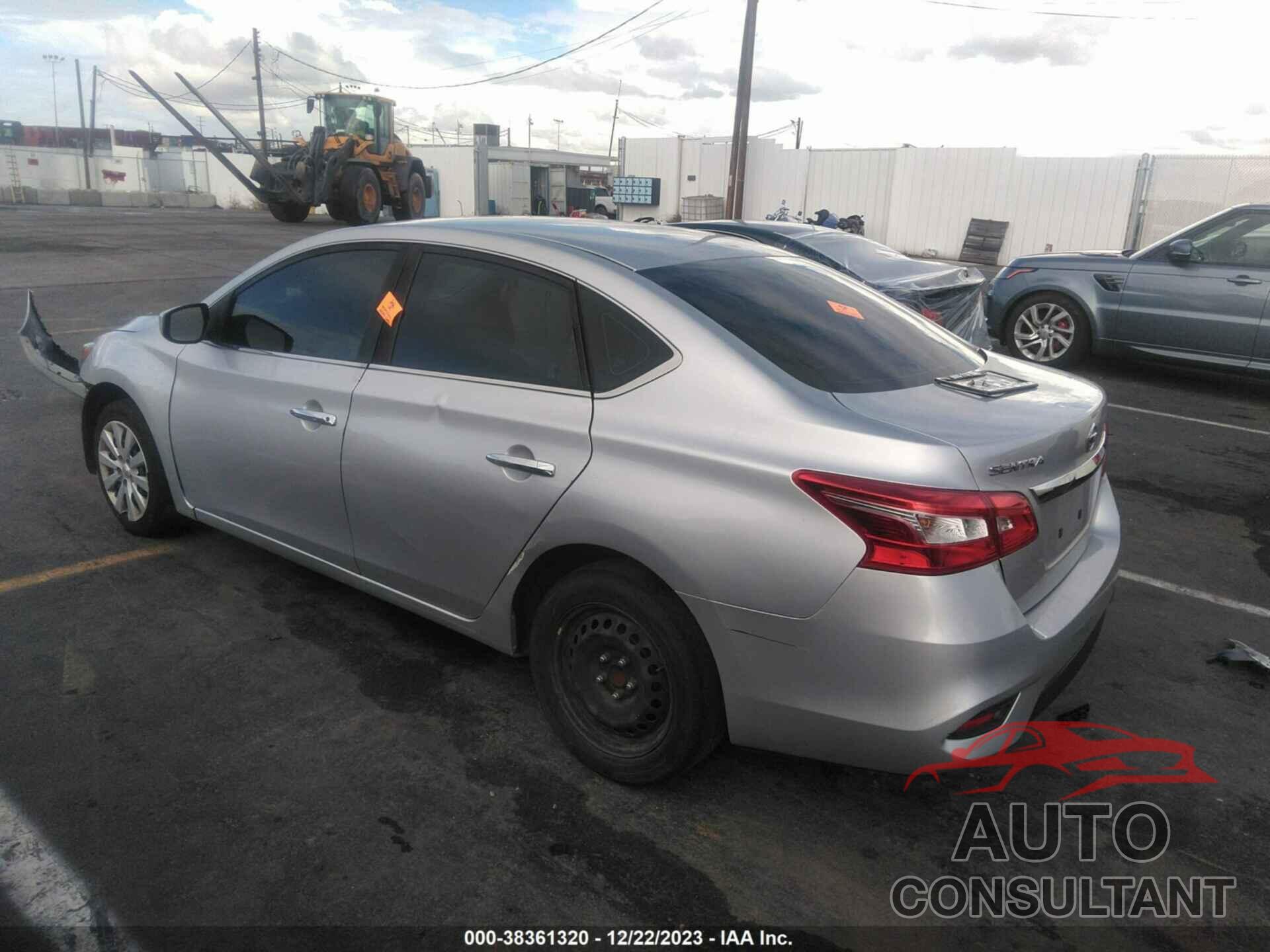 NISSAN SENTRA 2018 - 3N1AB7AP8JY252639