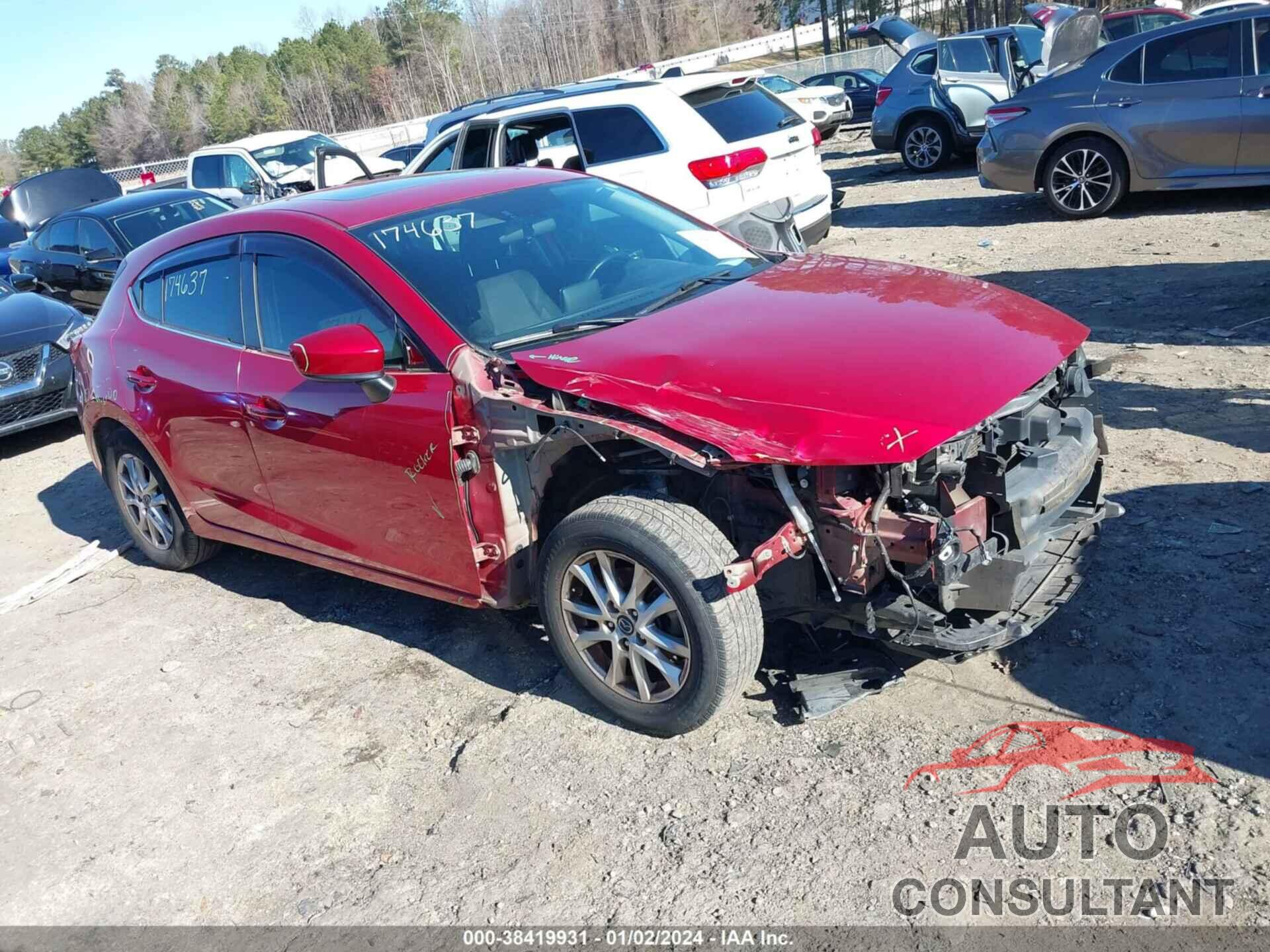 MAZDA MAZDA3 2016 - 3MZBM1L74GM243696