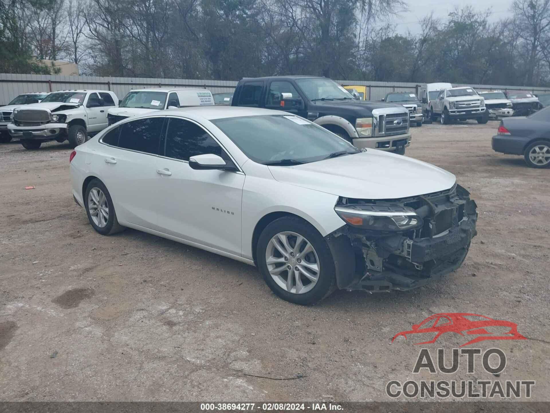 CHEVROLET MALIBU 2017 - 1G1ZE5ST4HF142253