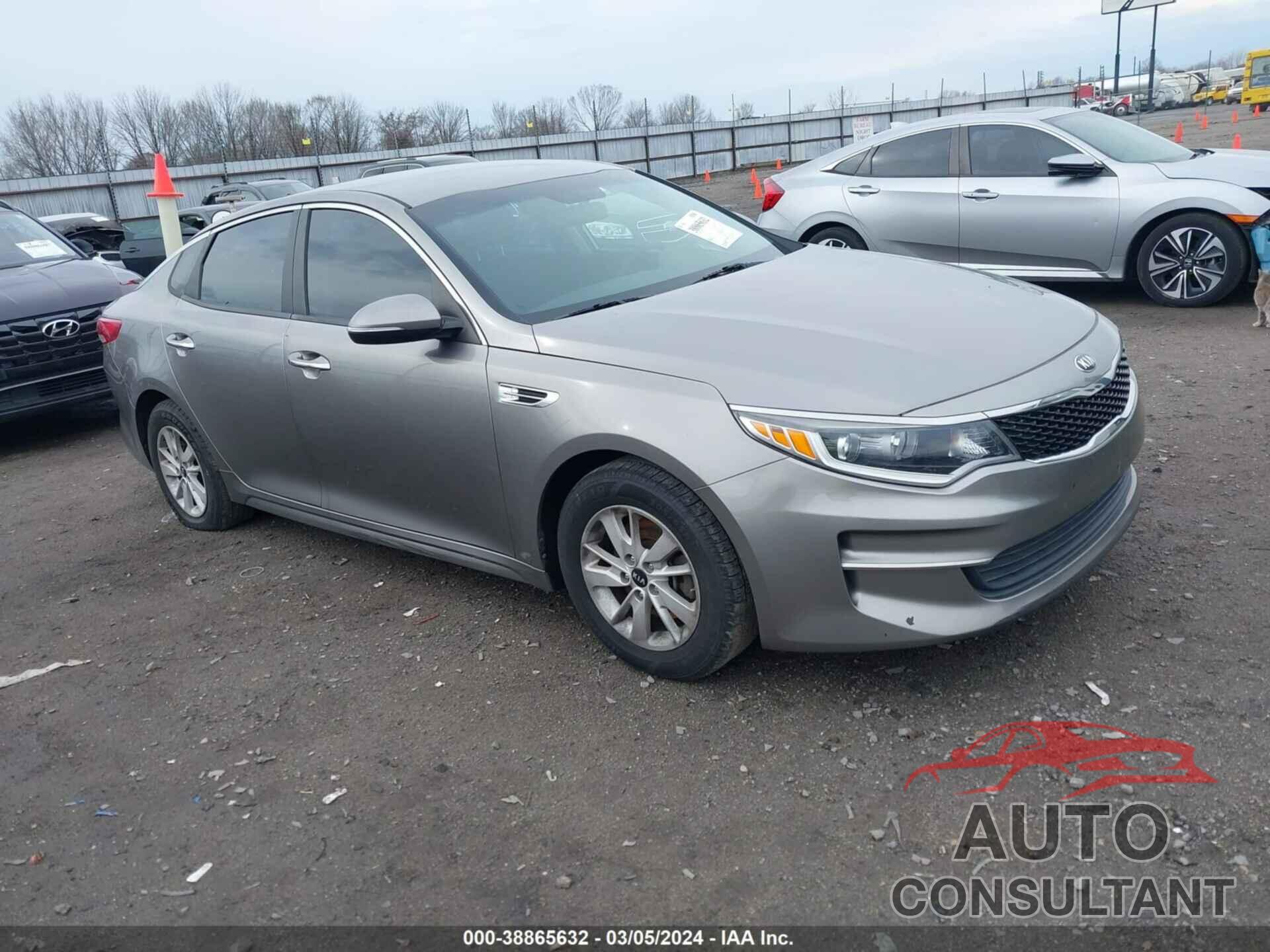 KIA OPTIMA 2016 - 5XXGT4L37GG116582