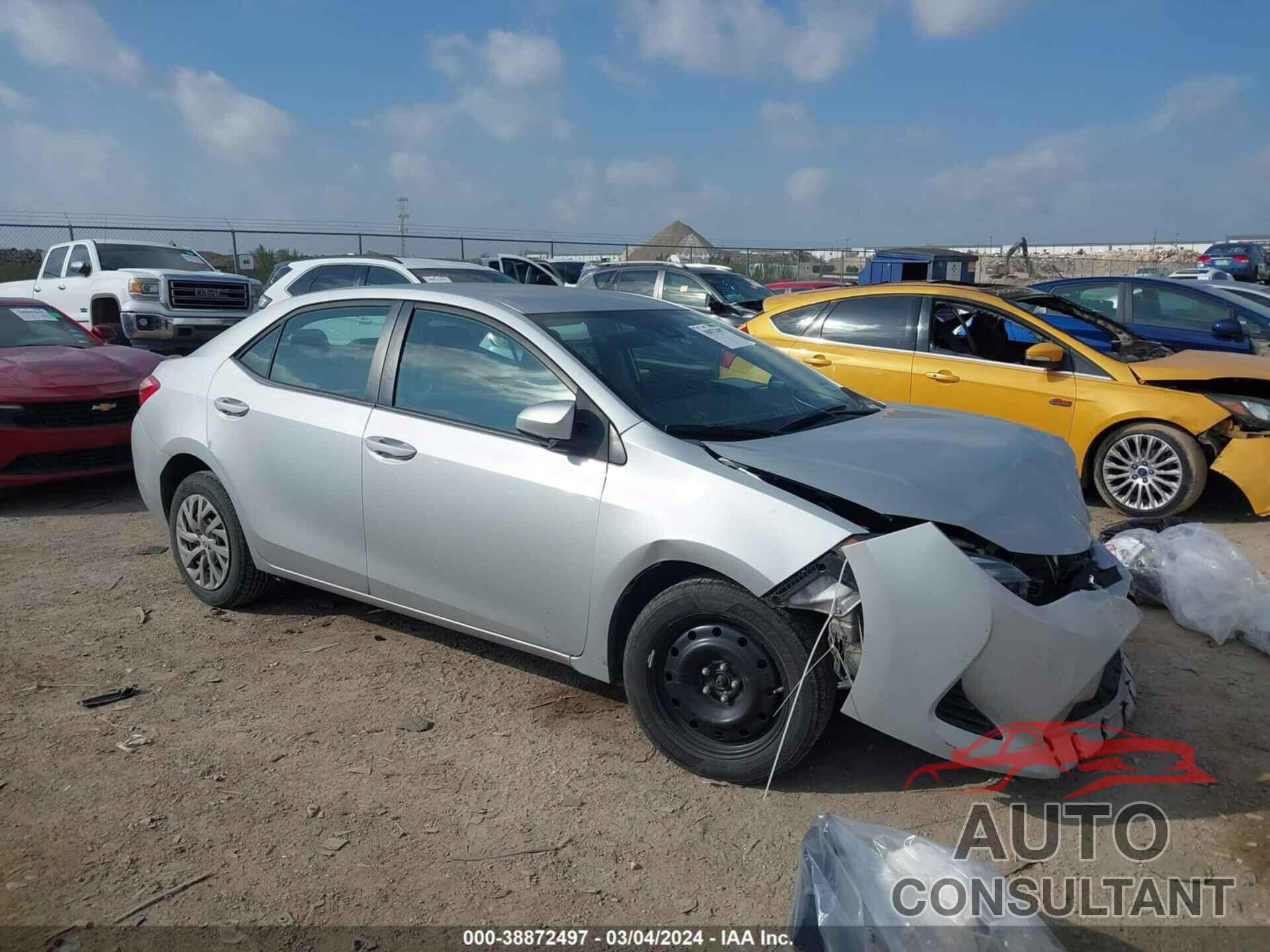 TOYOTA COROLLA 2017 - 2T1BURHE0HC867059