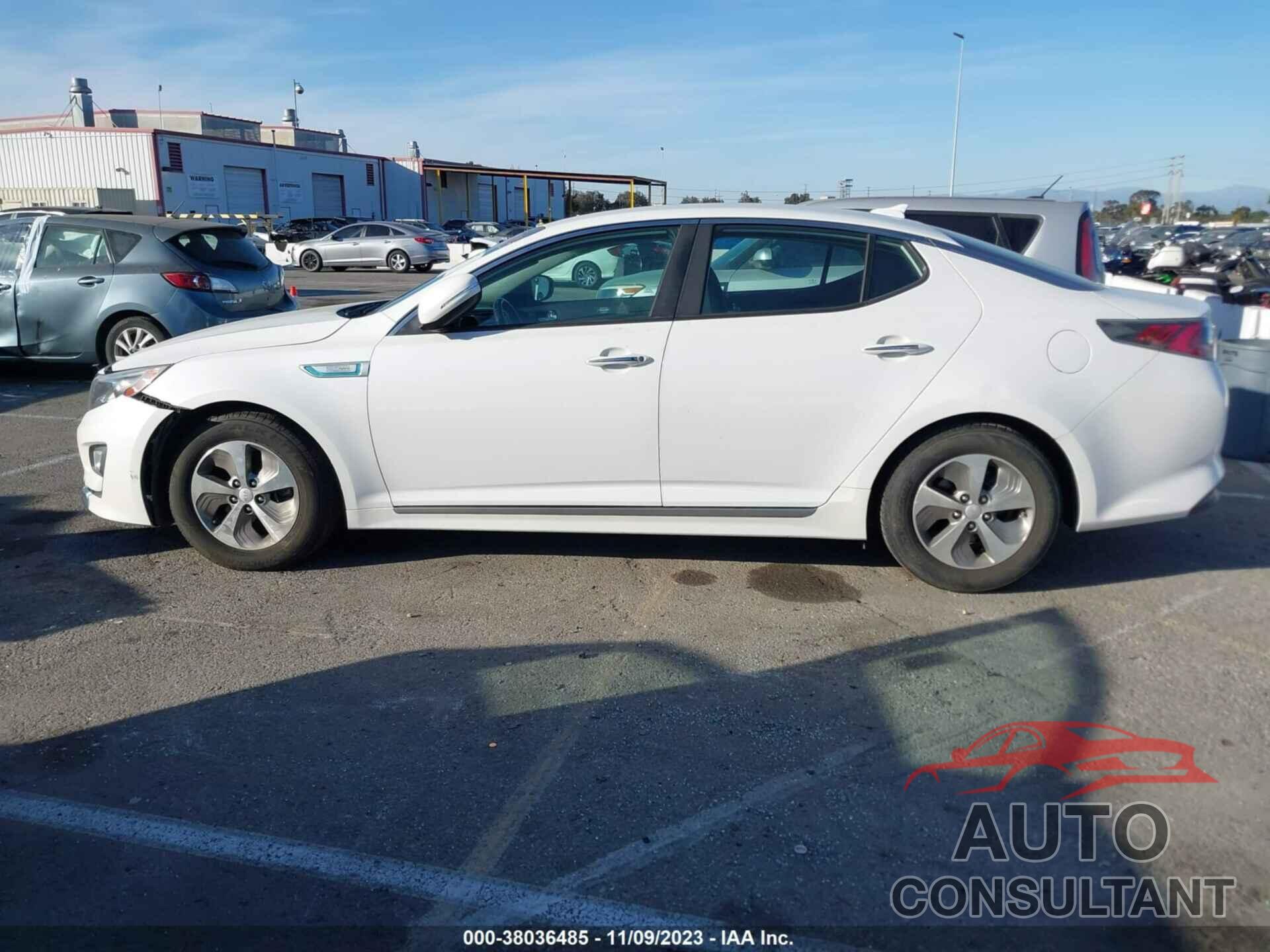 KIA OPTIMA HYBRID 2016 - KNAGM4AD1G5095917