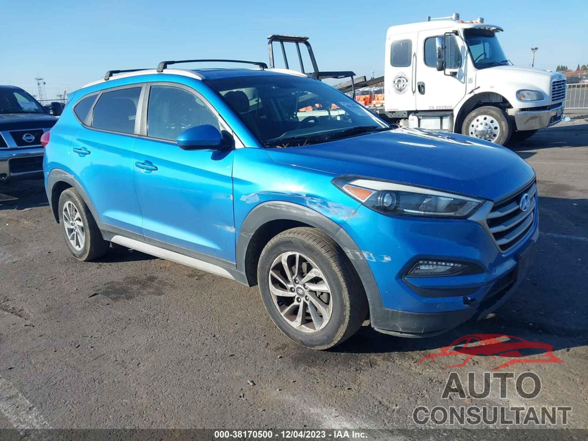 HYUNDAI TUCSON 2018 - KM8J3CA42JU624502