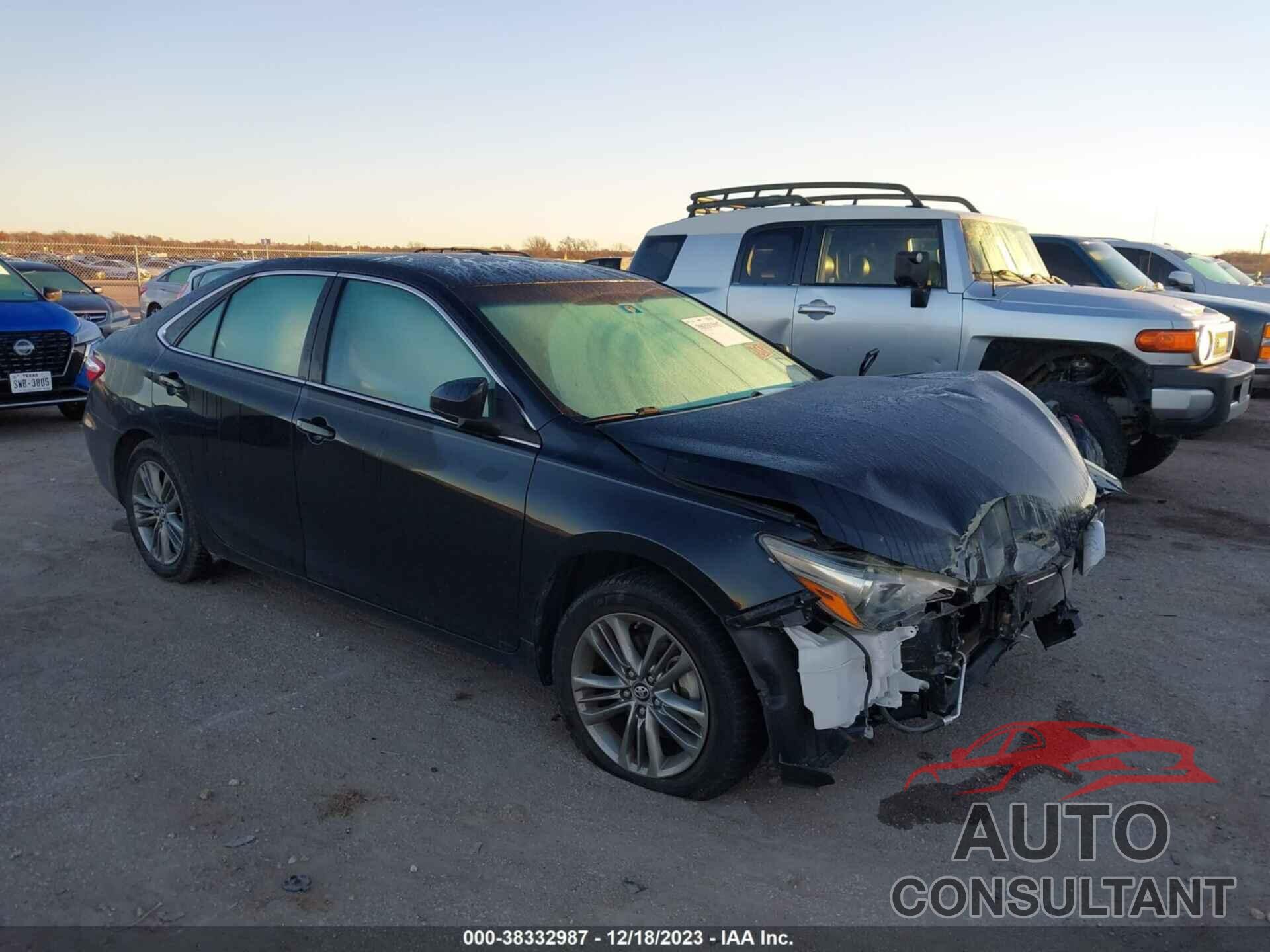 TOYOTA CAMRY 2017 - 4T1BF1FK2HU638319