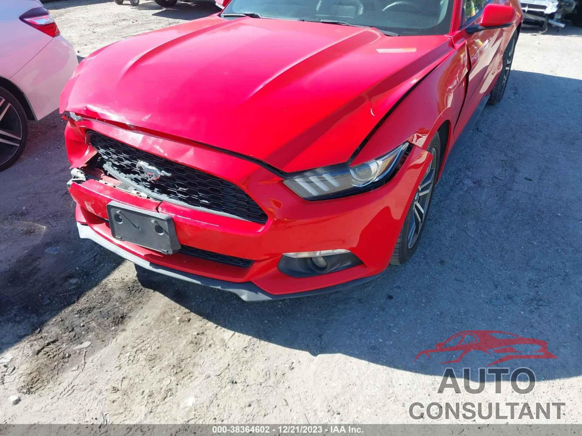 FORD MUSTANG 2016 - 1FA6P8TH4G5274908