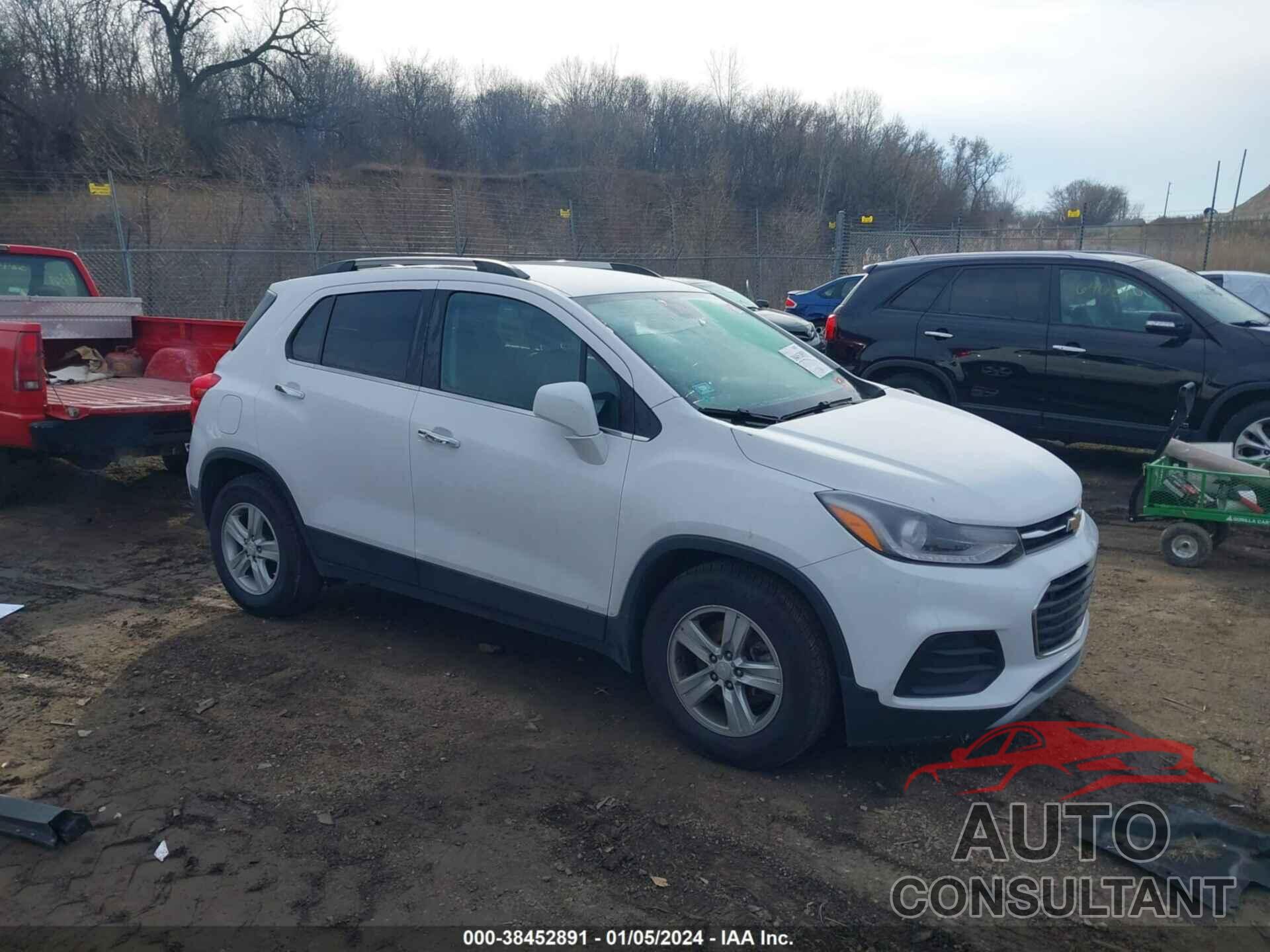 CHEVROLET TRAX 2019 - 3GNCJLSB4KL368205