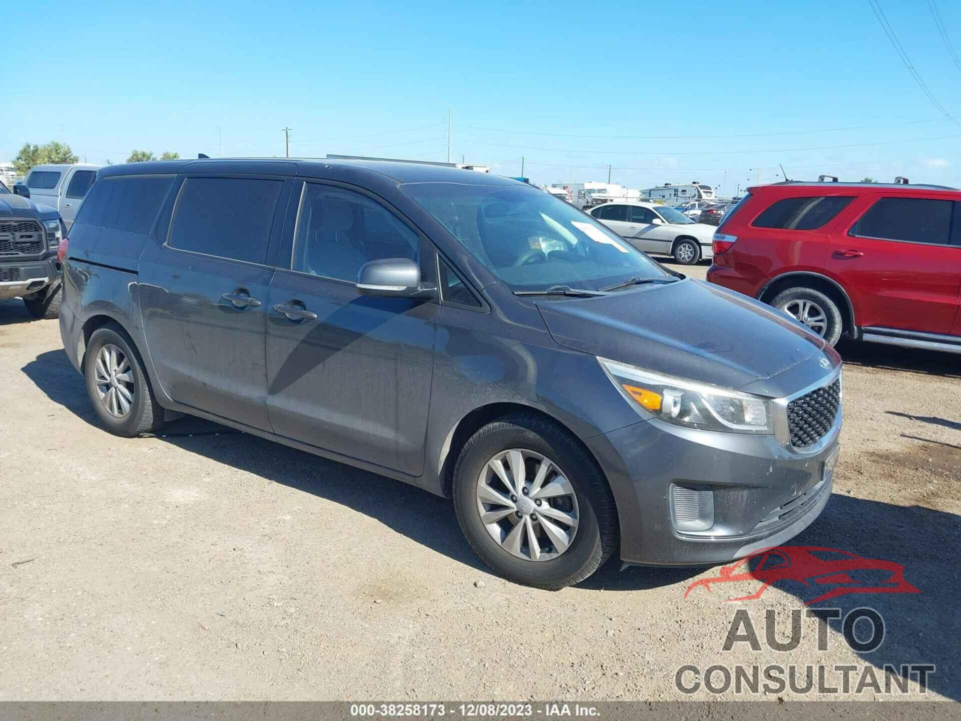 KIA SEDONA 2017 - KNDMB5C18H6236059