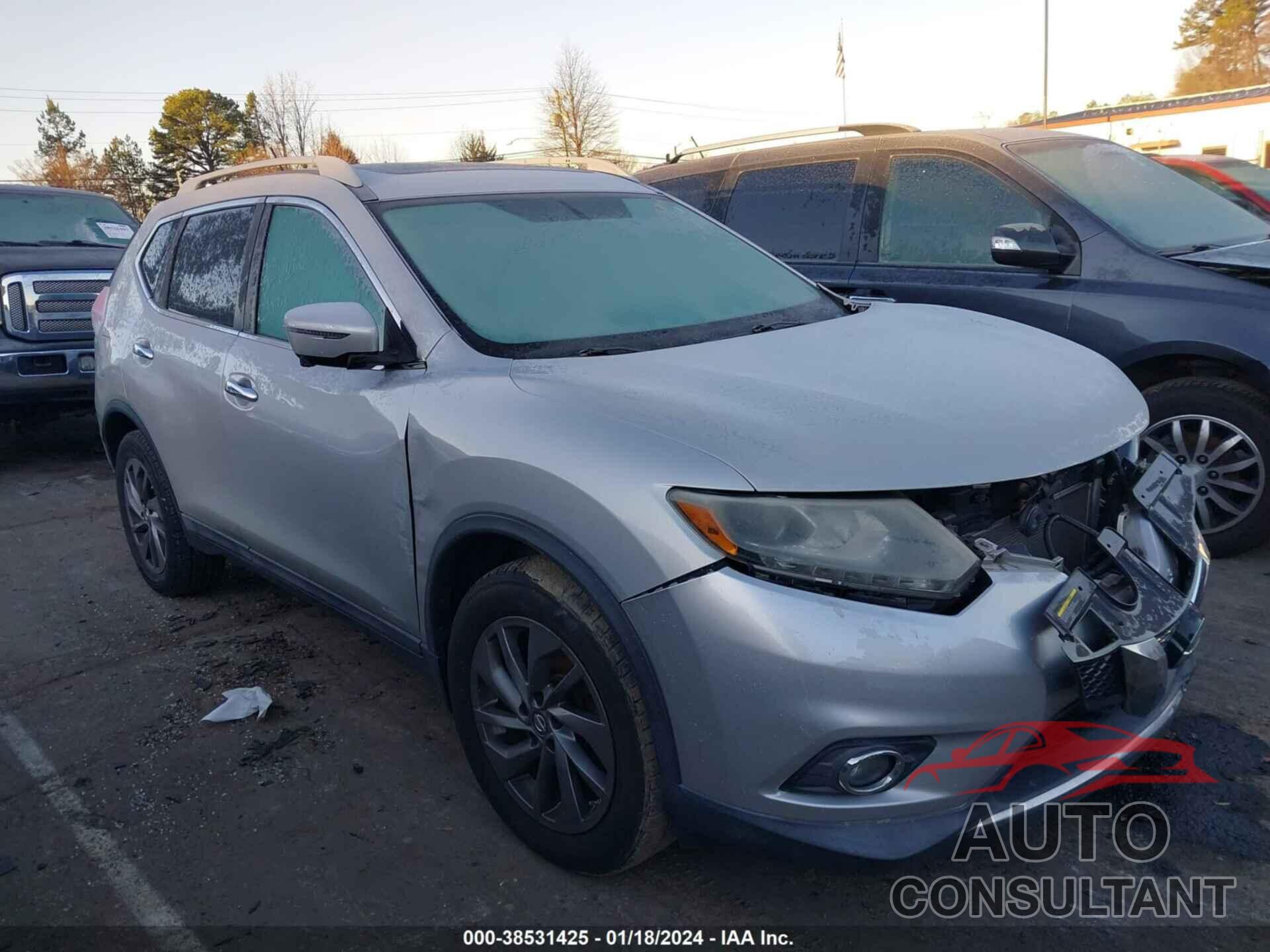 NISSAN ROGUE 2016 - 5N1AT2MT5GC741146