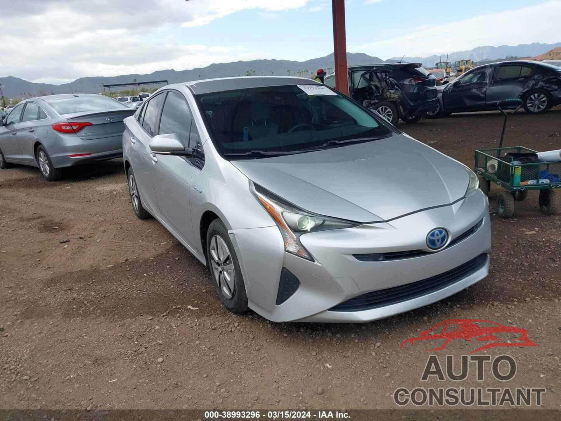 TOYOTA PRIUS 2017 - JTDKBRFU5H3041400