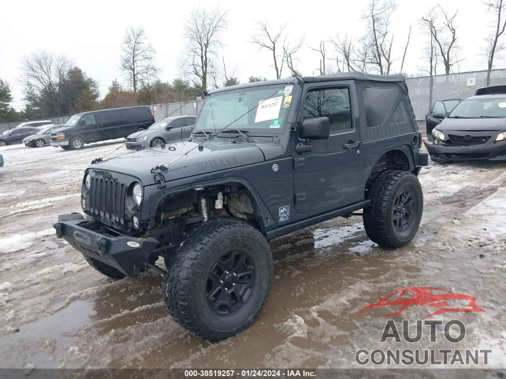 JEEP WRANGLER JK 2018 - 1C4AJWAG9JL891356