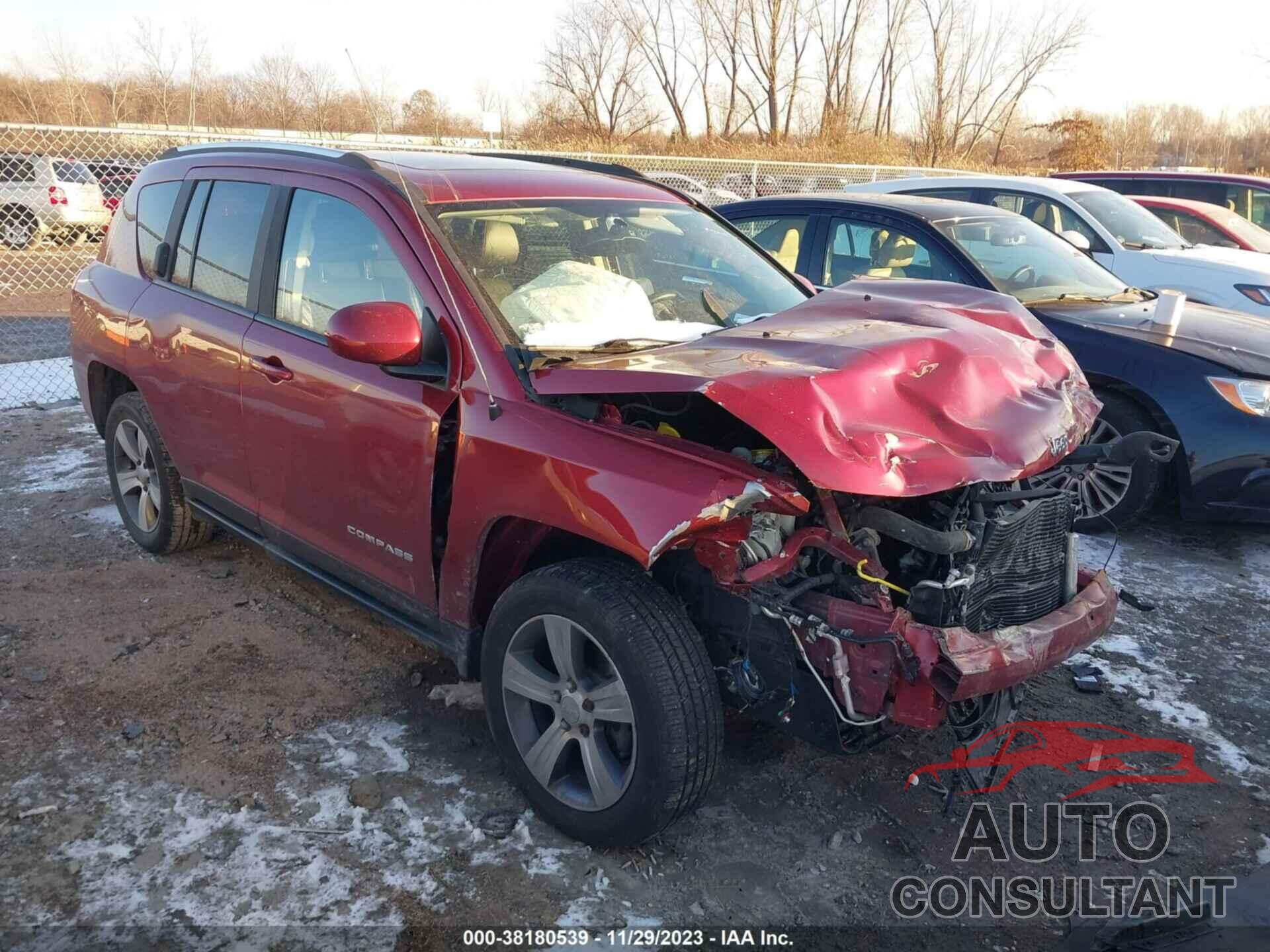 JEEP COMPASS 2017 - 1C4NJCEA6HD156795