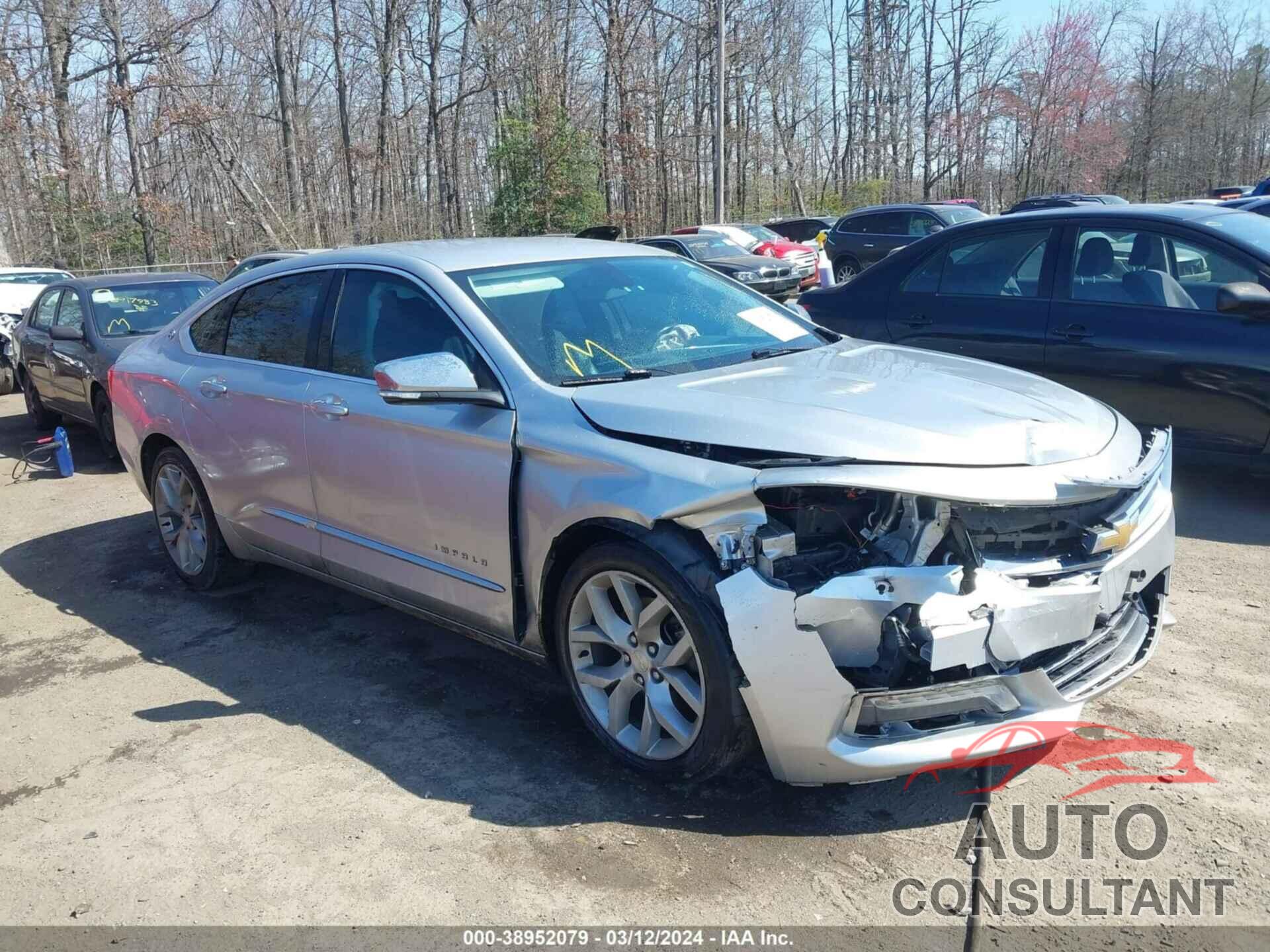 CHEVROLET IMPALA 2018 - 2G1125S36J9160645