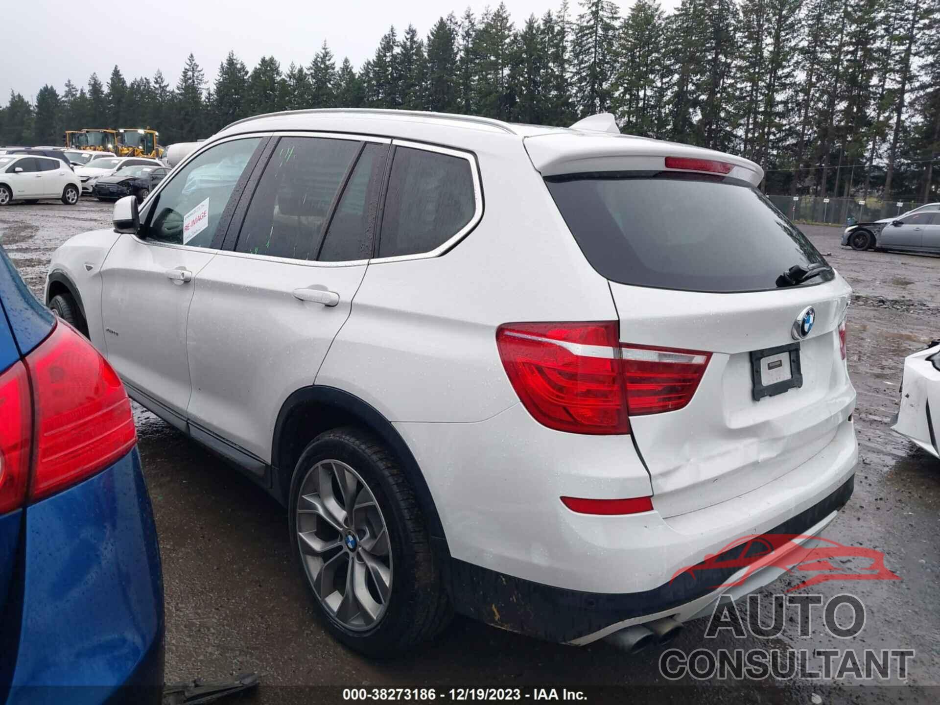 BMW X3 2016 - 5UXWX9C55G0B91949