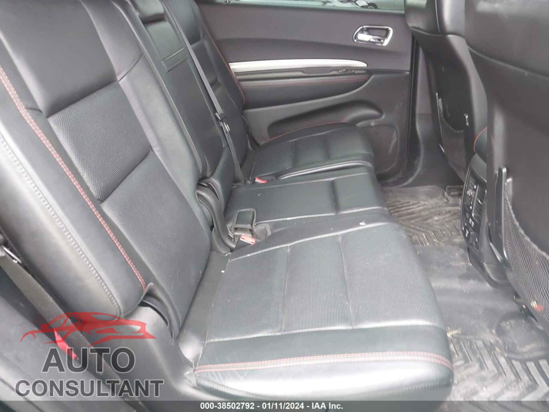 DODGE DURANGO 2017 - 1C4SDHCT6HC833569