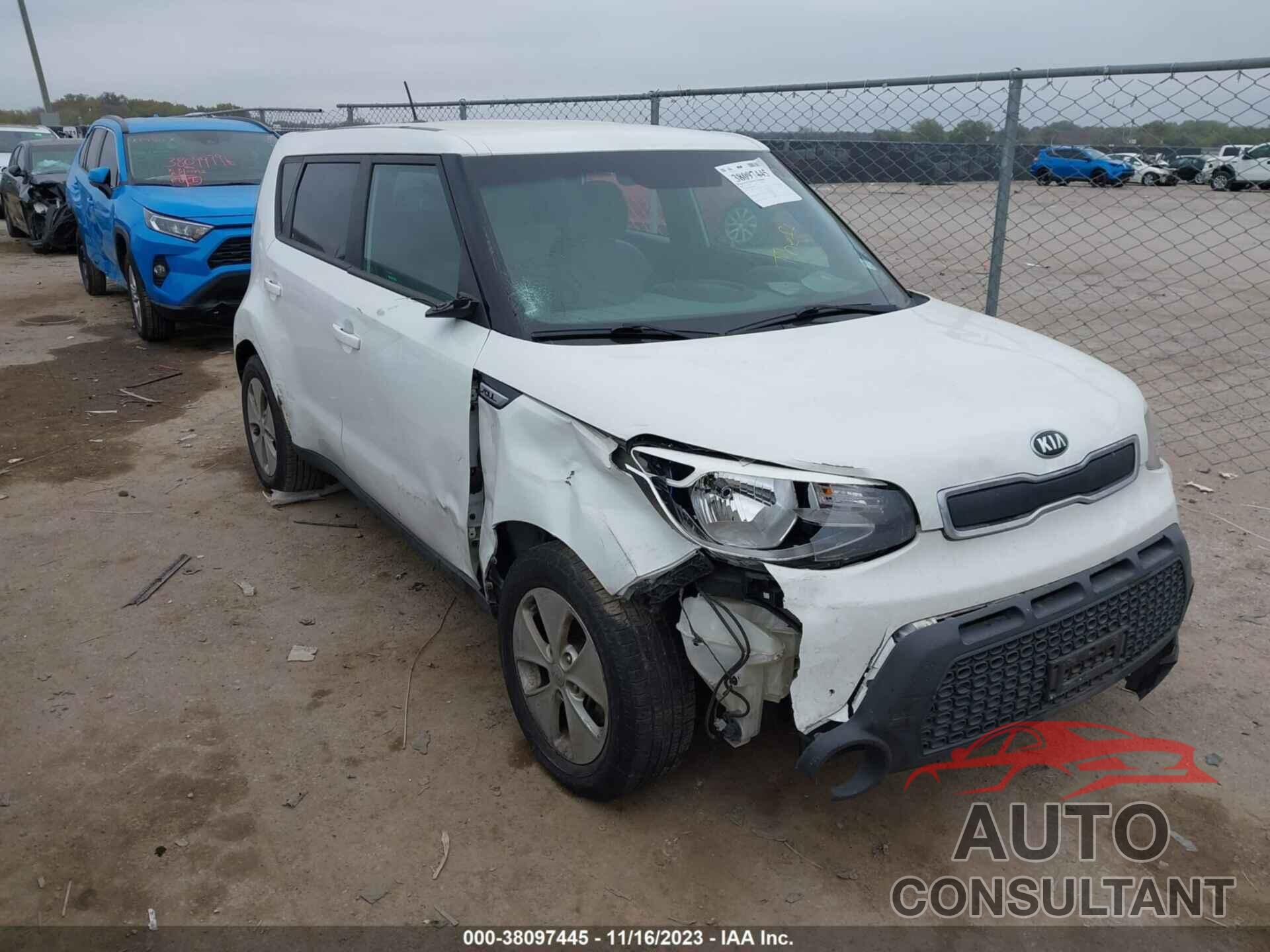 KIA SOUL 2016 - KNDJN2A25G7395229