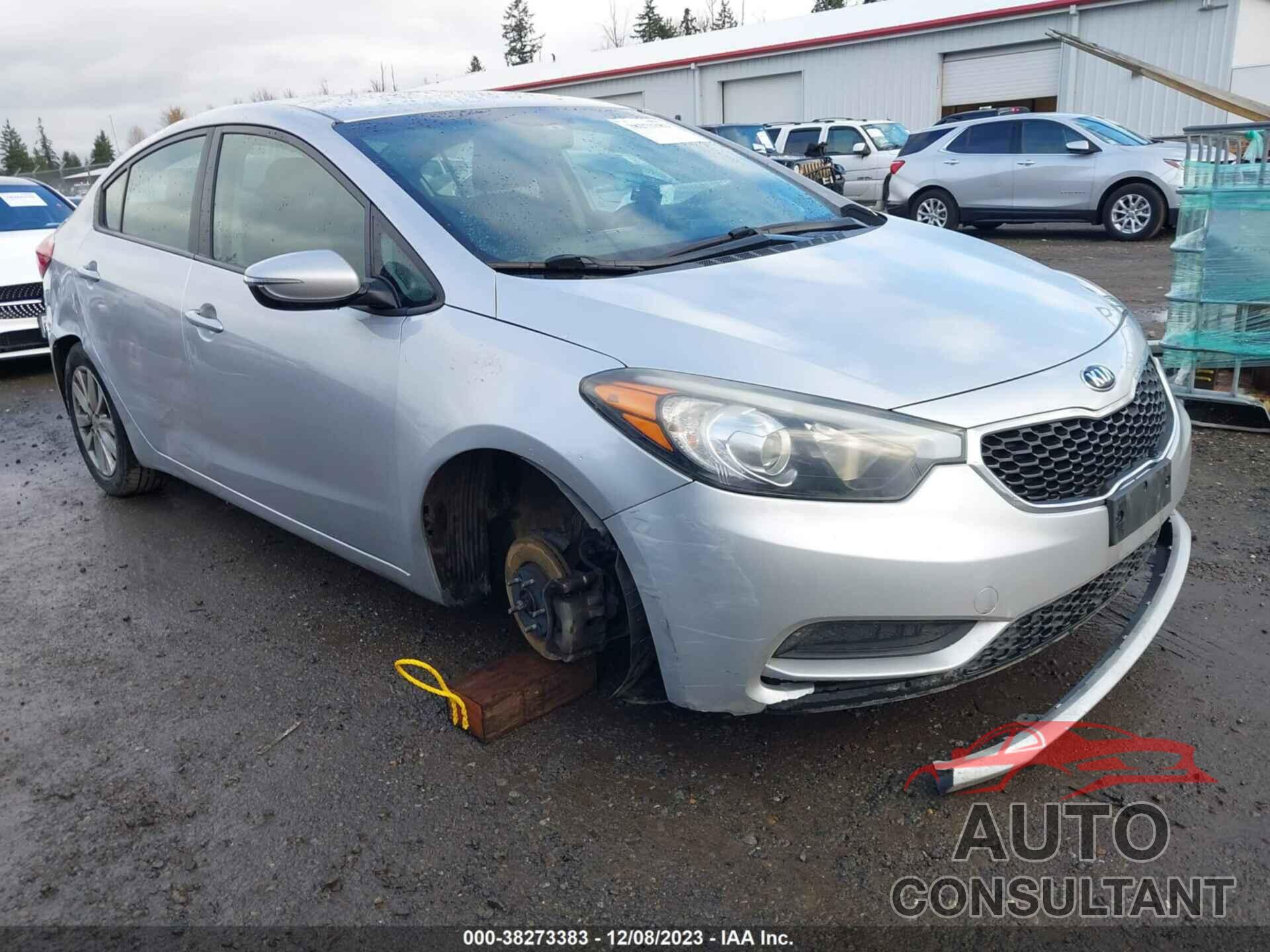 KIA FORTE 2016 - KNAFX4A6XG5446957