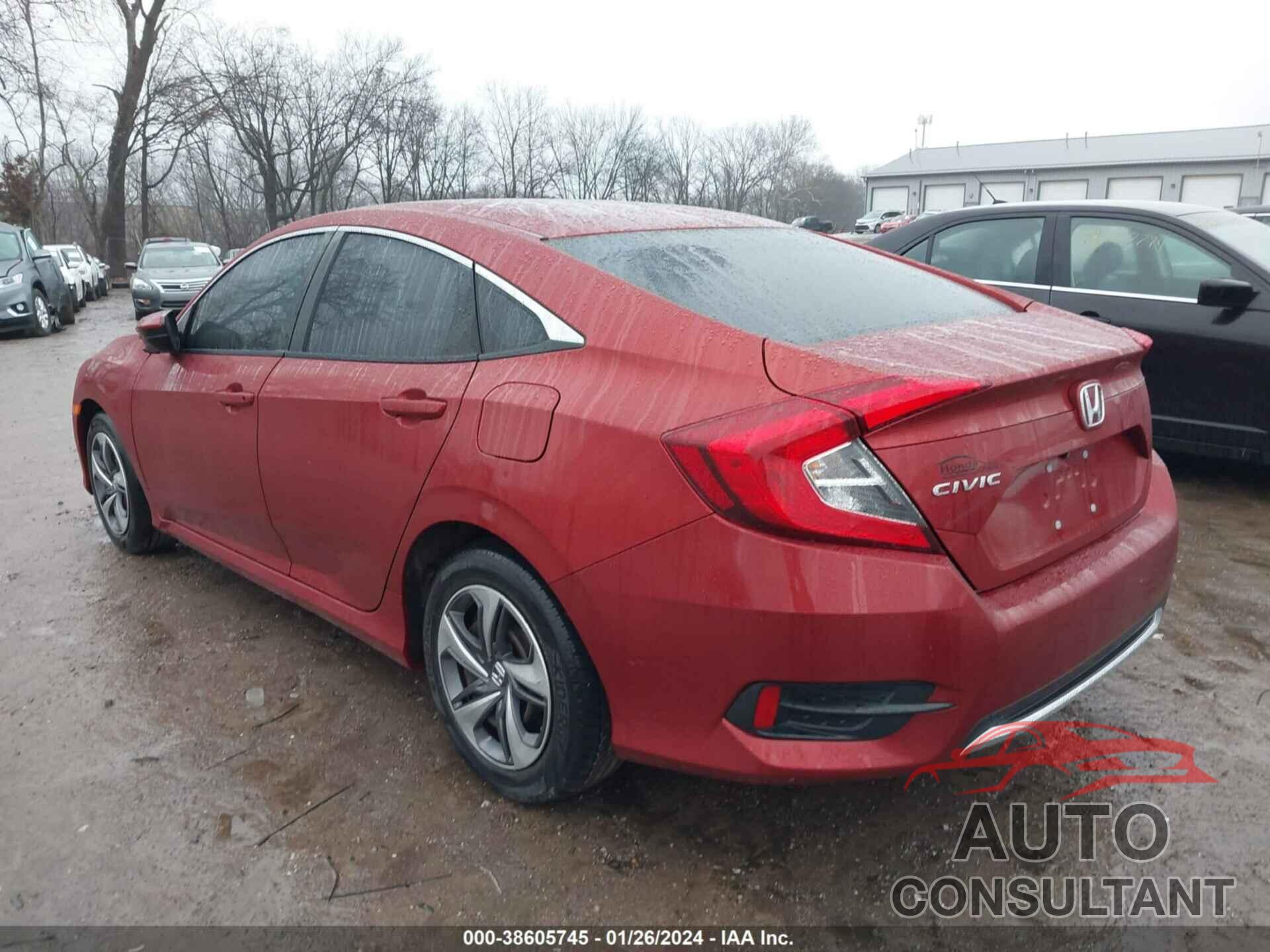 HONDA CIVIC 2019 - 2HGFC2F64KH562413