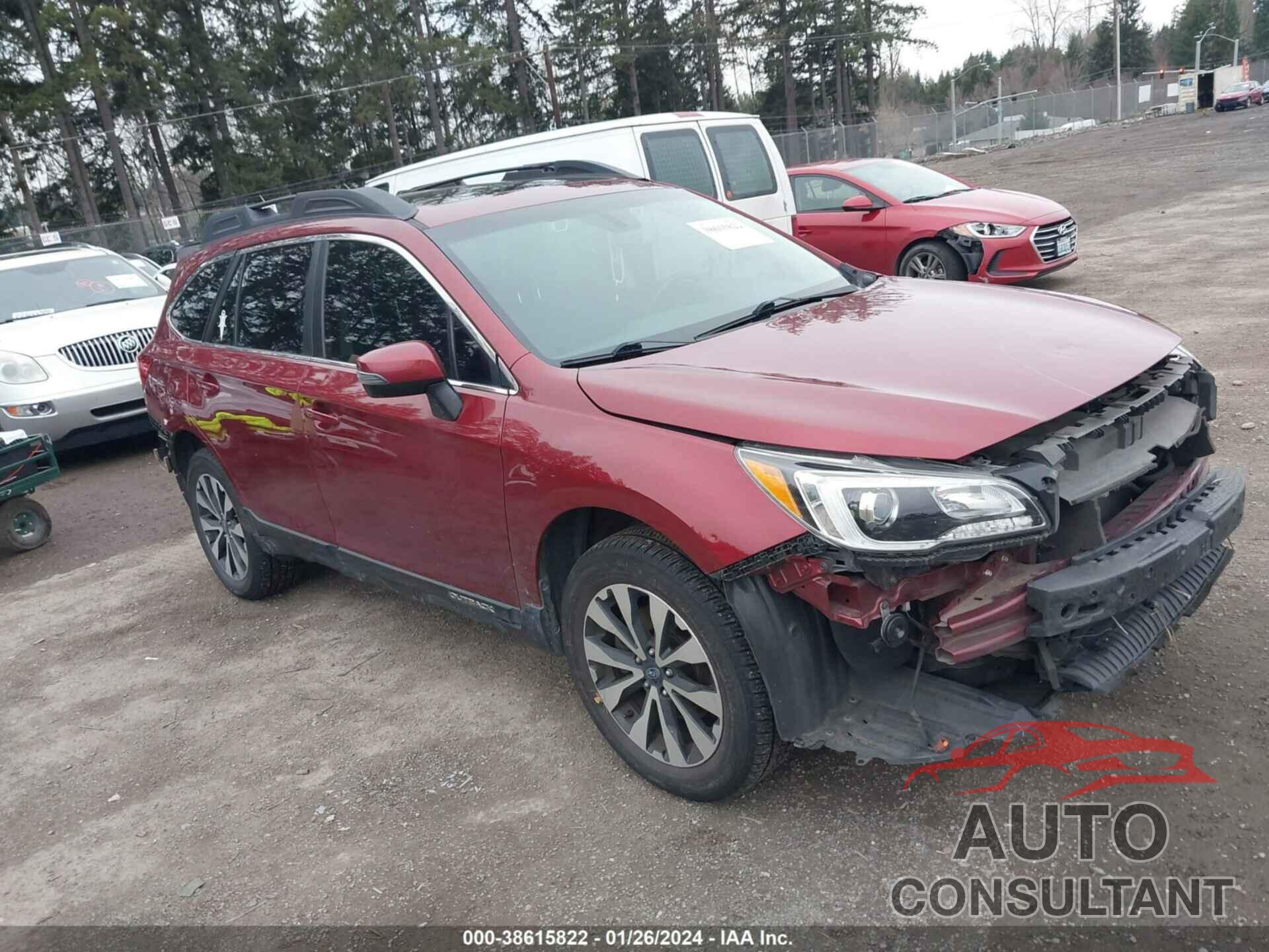 SUBARU OUTBACK 2017 - 4S4BSANCXH3334635