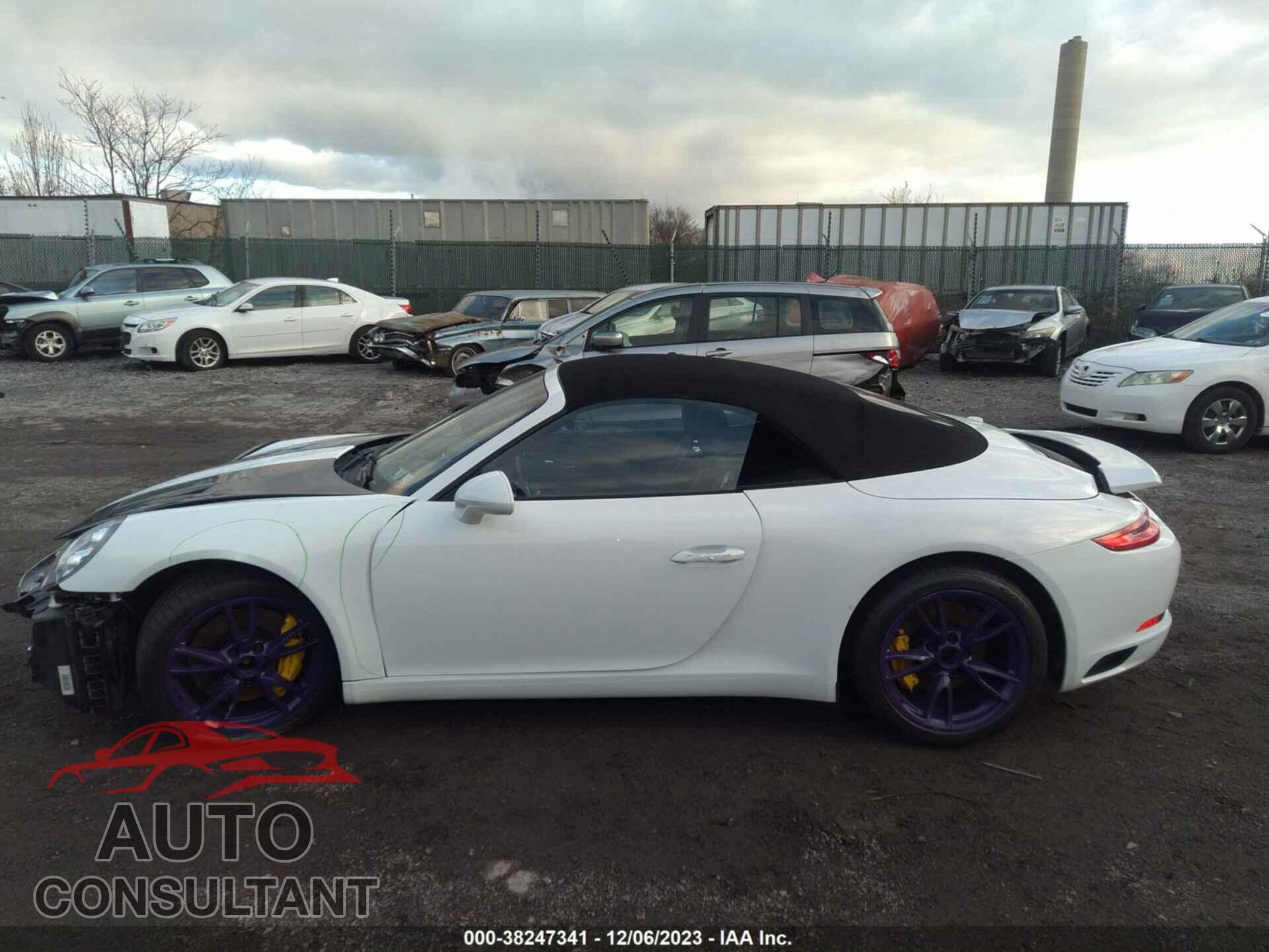 PORSCHE 911 2017 - WP0CB2A97HS155810