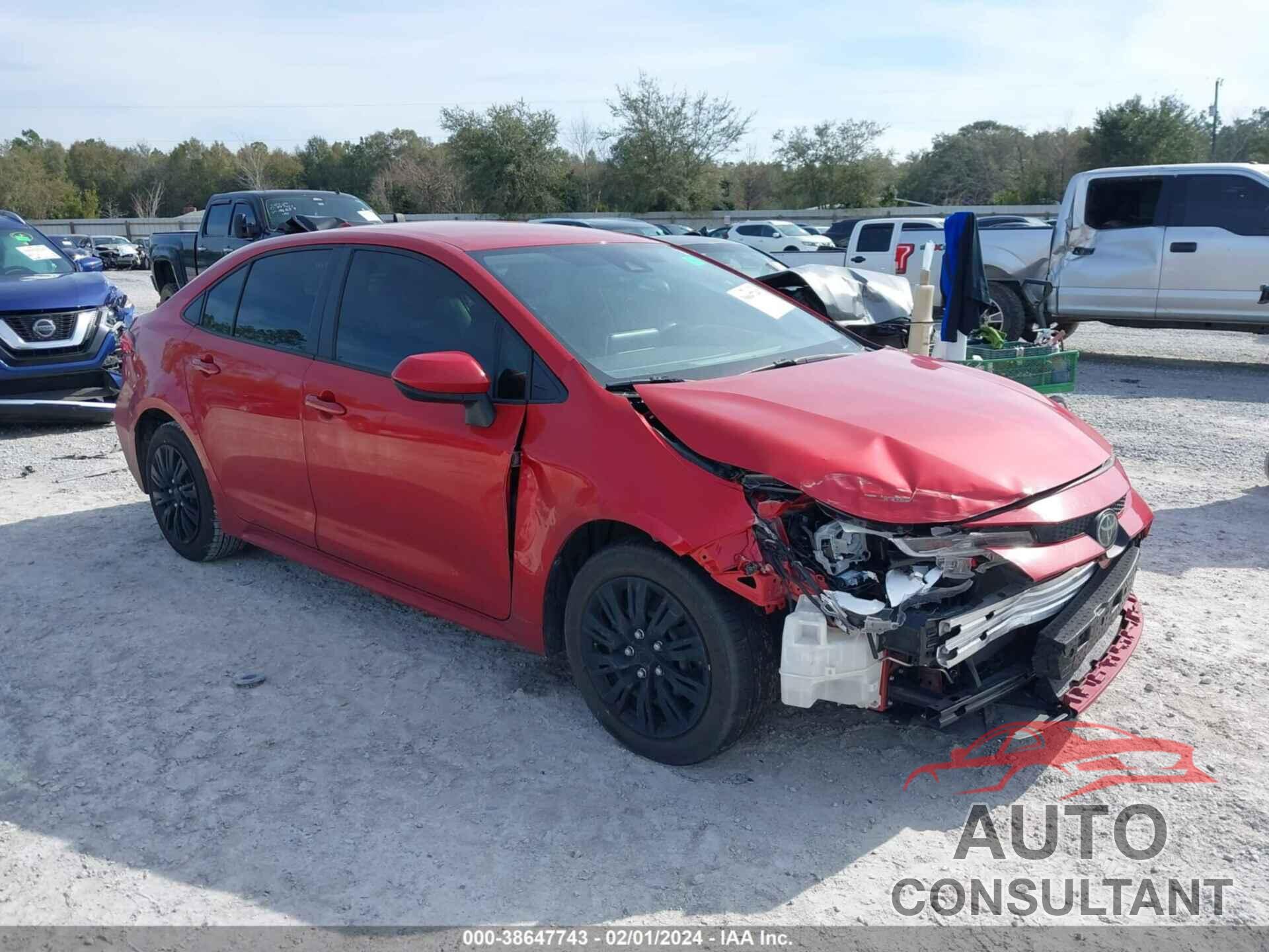 TOYOTA COROLLA 2021 - JTDEPMAE1MJ164196