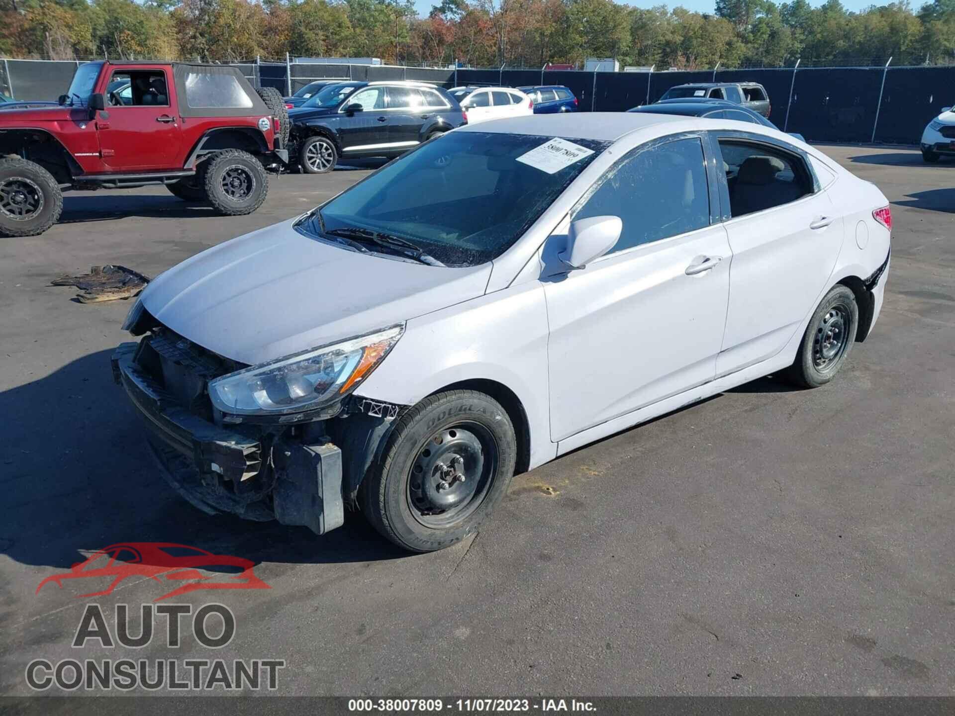 HYUNDAI ACCENT 2016 - KMHCT4AE0GU150761