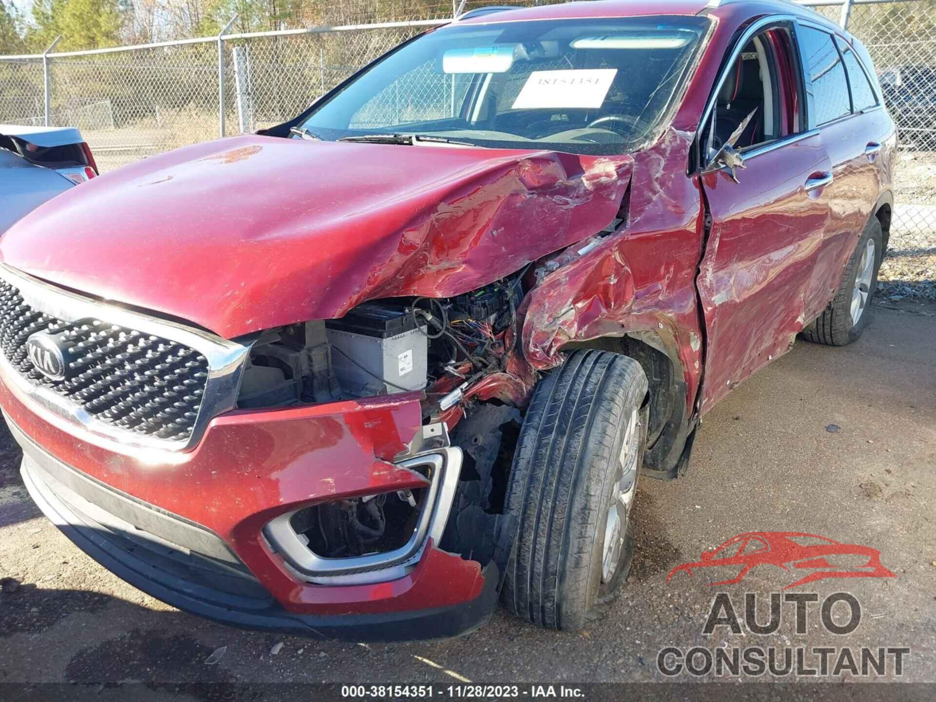 KIA SORENTO 2017 - 5XYPG4A36HG212823