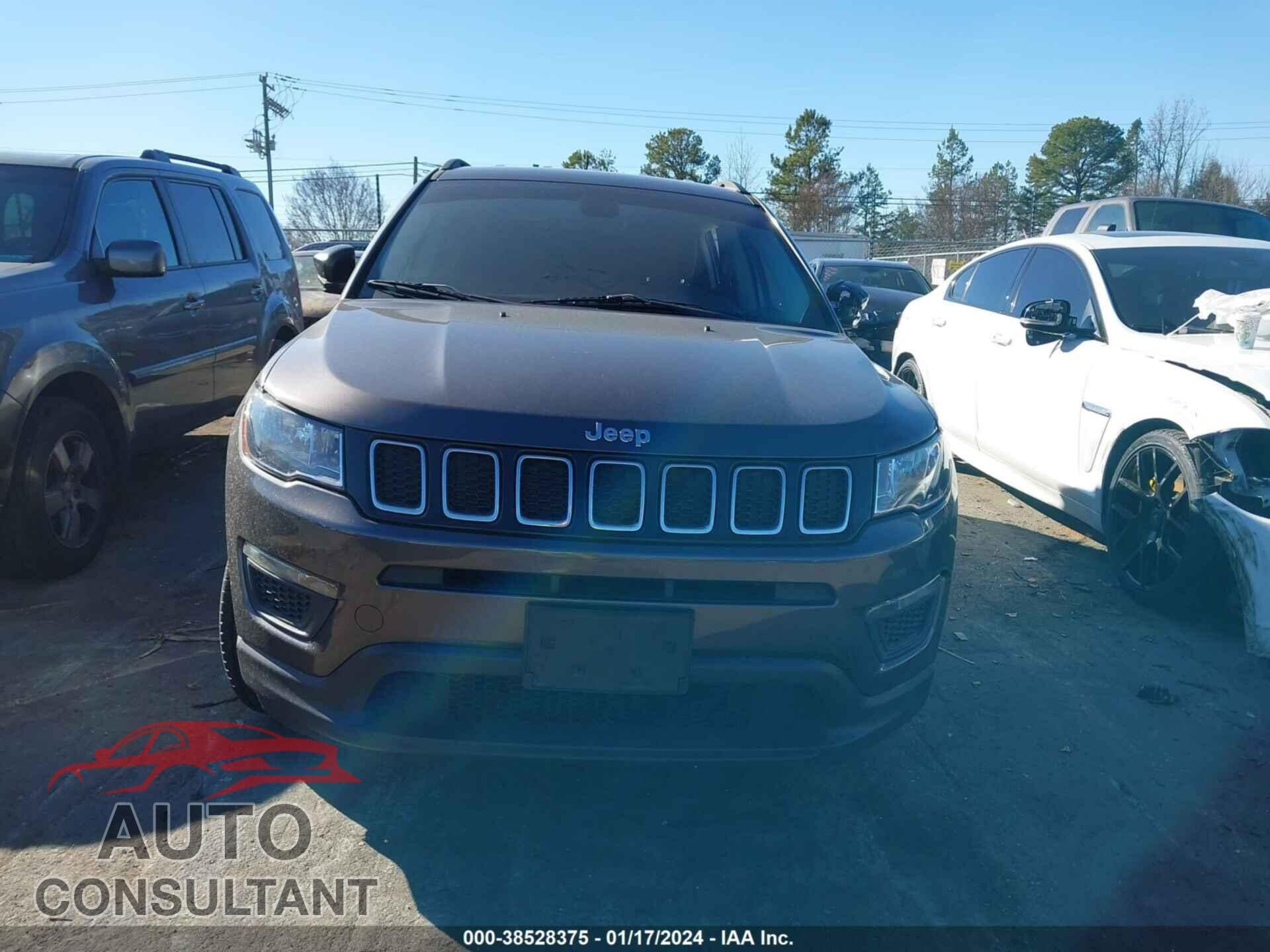 JEEP NEW COMPASS 2017 - 3C4NJDAB9HT607202