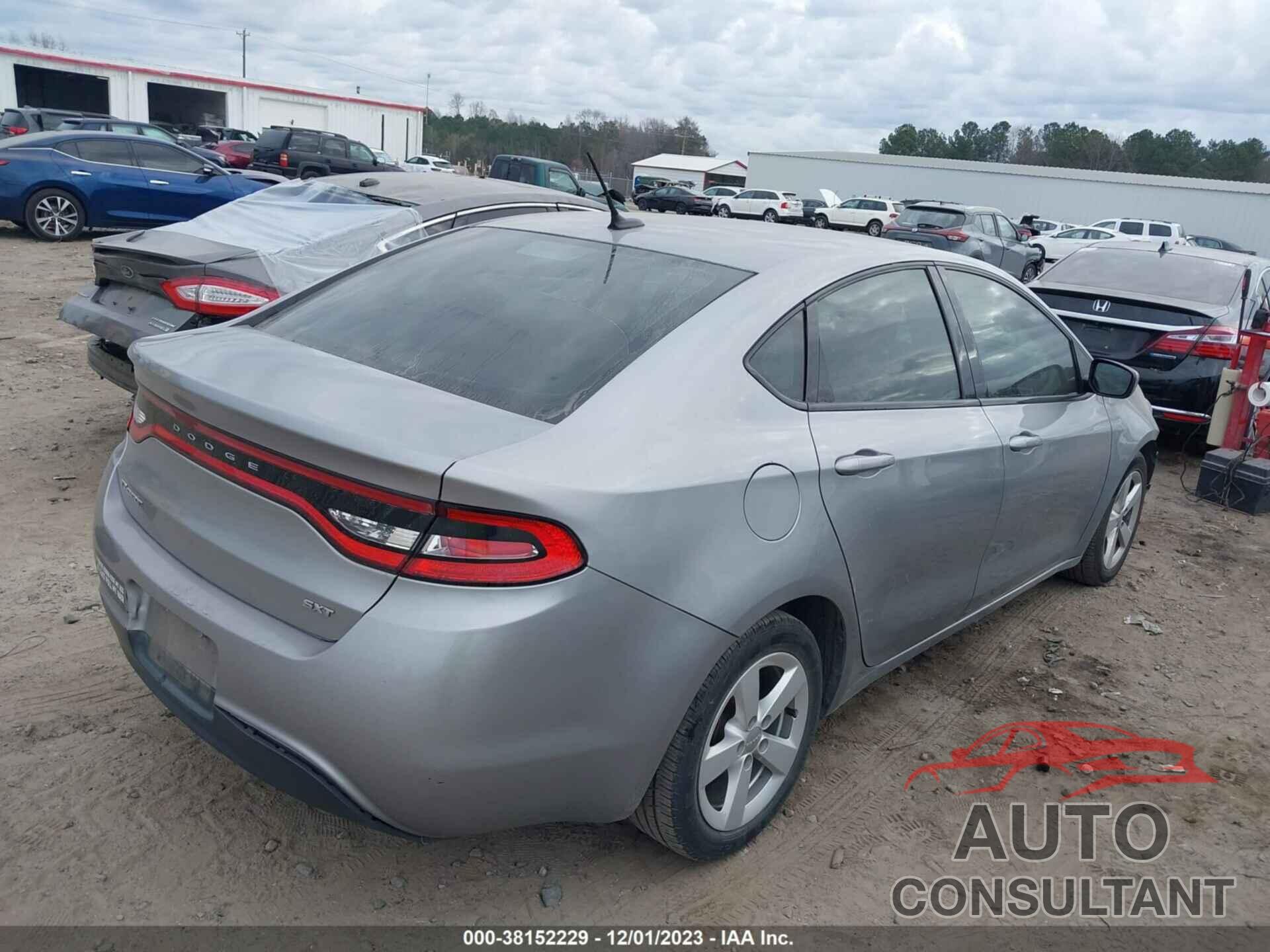 DODGE DART 2016 - 1C3CDFBB4GD550909