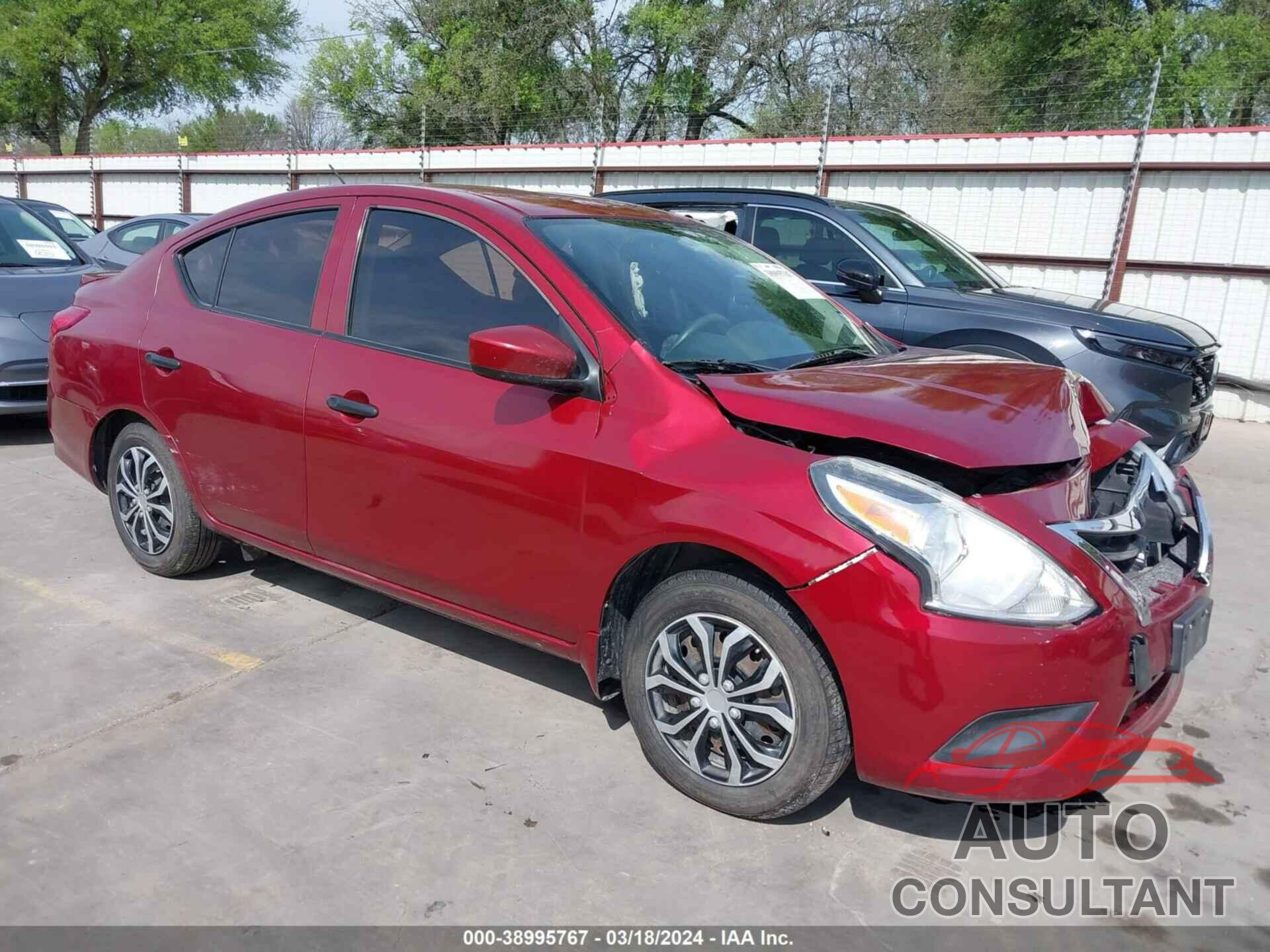 NISSAN VERSA 2016 - 3N1CN7AP6GL828878