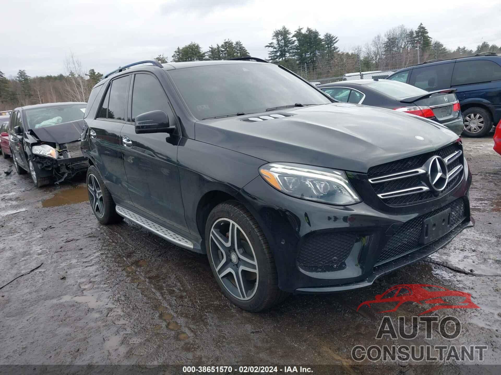MERCEDES-BENZ GLE 400 2017 - 4JGDA5GB8HA884869