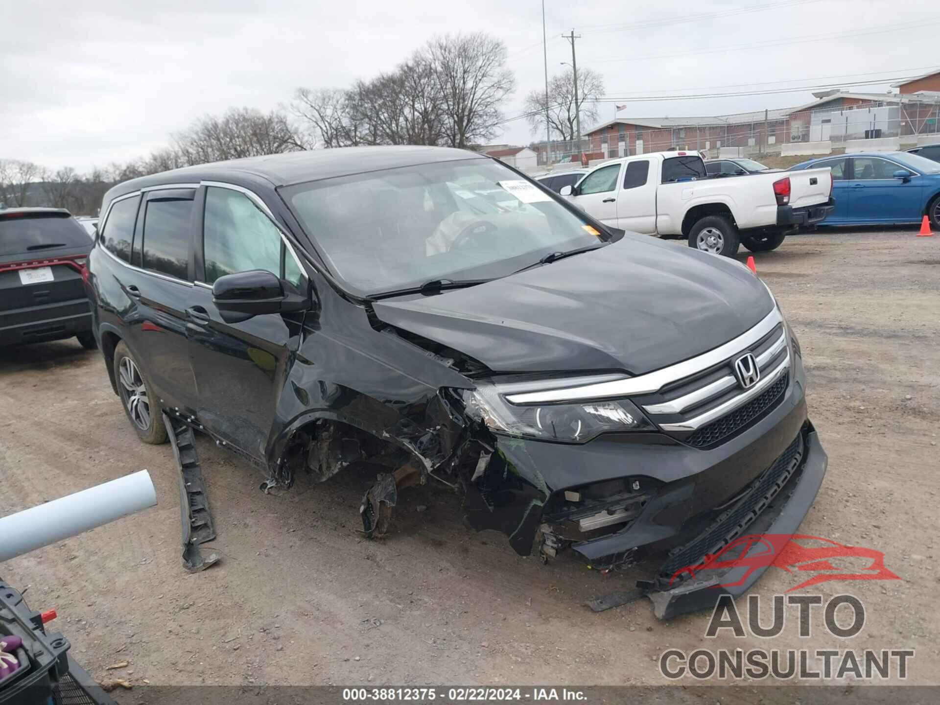 HONDA PILOT 2017 - 5FNYF6H51HB092981