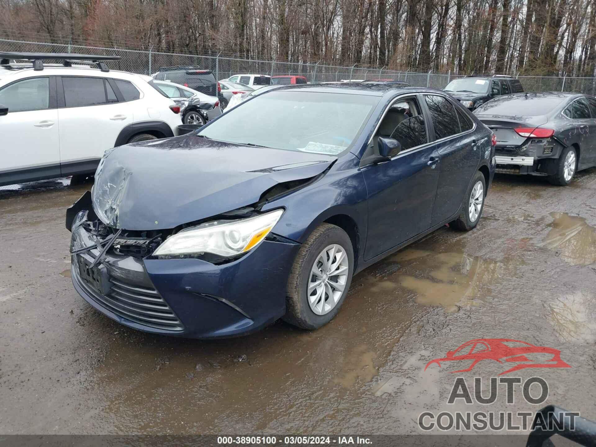 TOYOTA CAMRY 2016 - 4T4BF1FK0GR540684