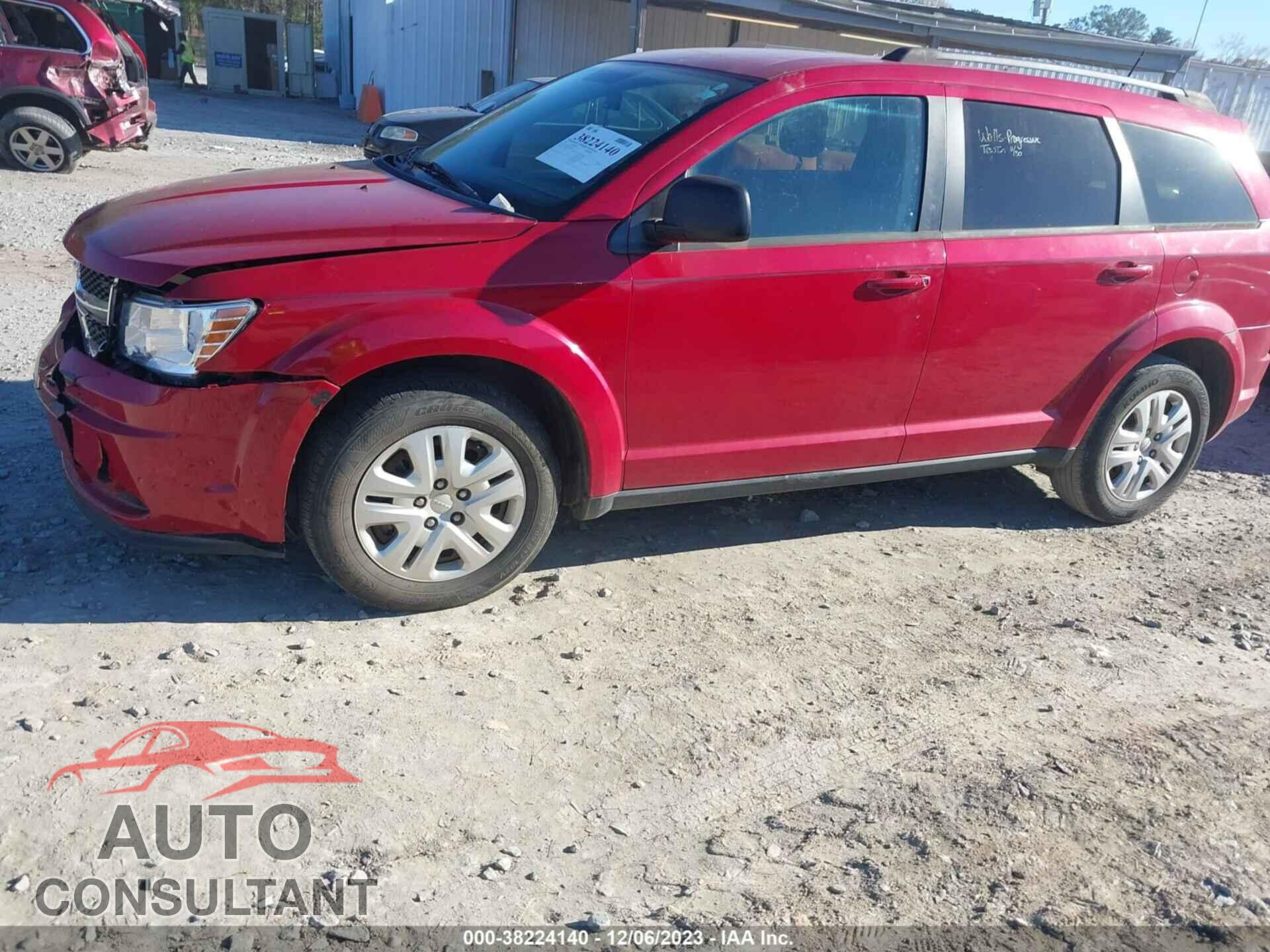 DODGE JOURNEY 2017 - 3C4PDCAB5HT504465