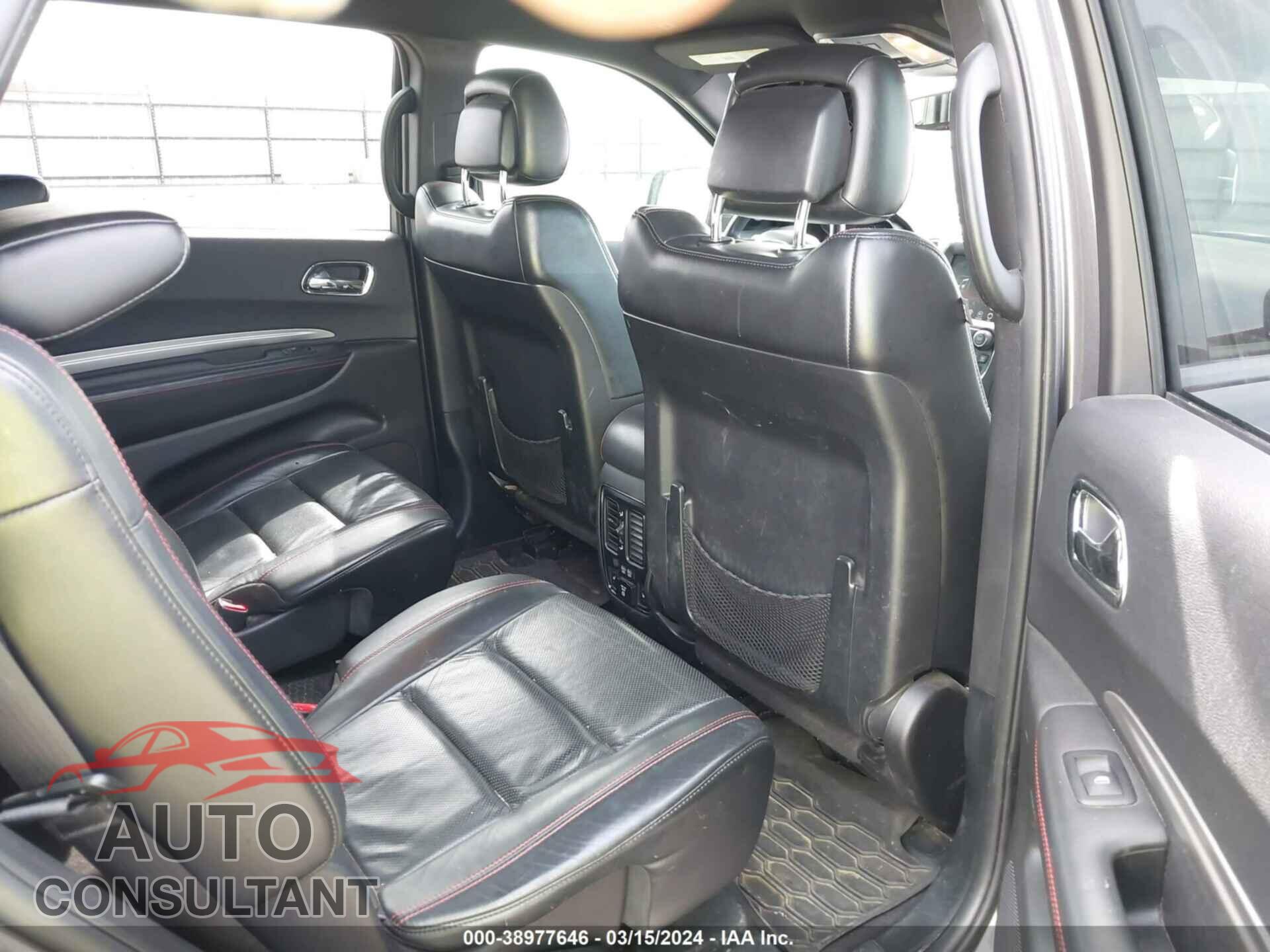 DODGE DURANGO 2017 - 1C4SDHCT7HC869917