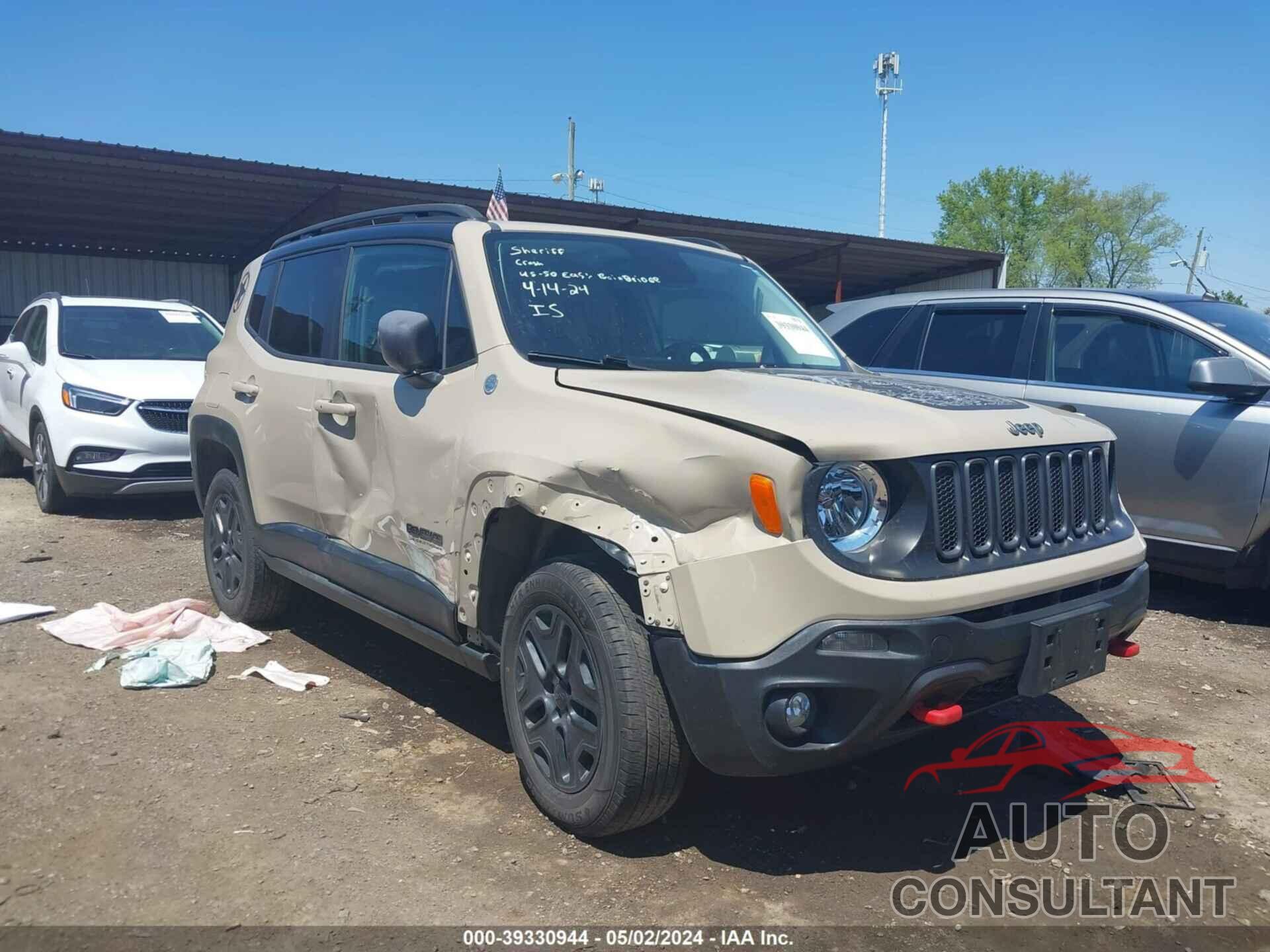 JEEP RENEGADE 2017 - ZACCJBCB7HPE73631