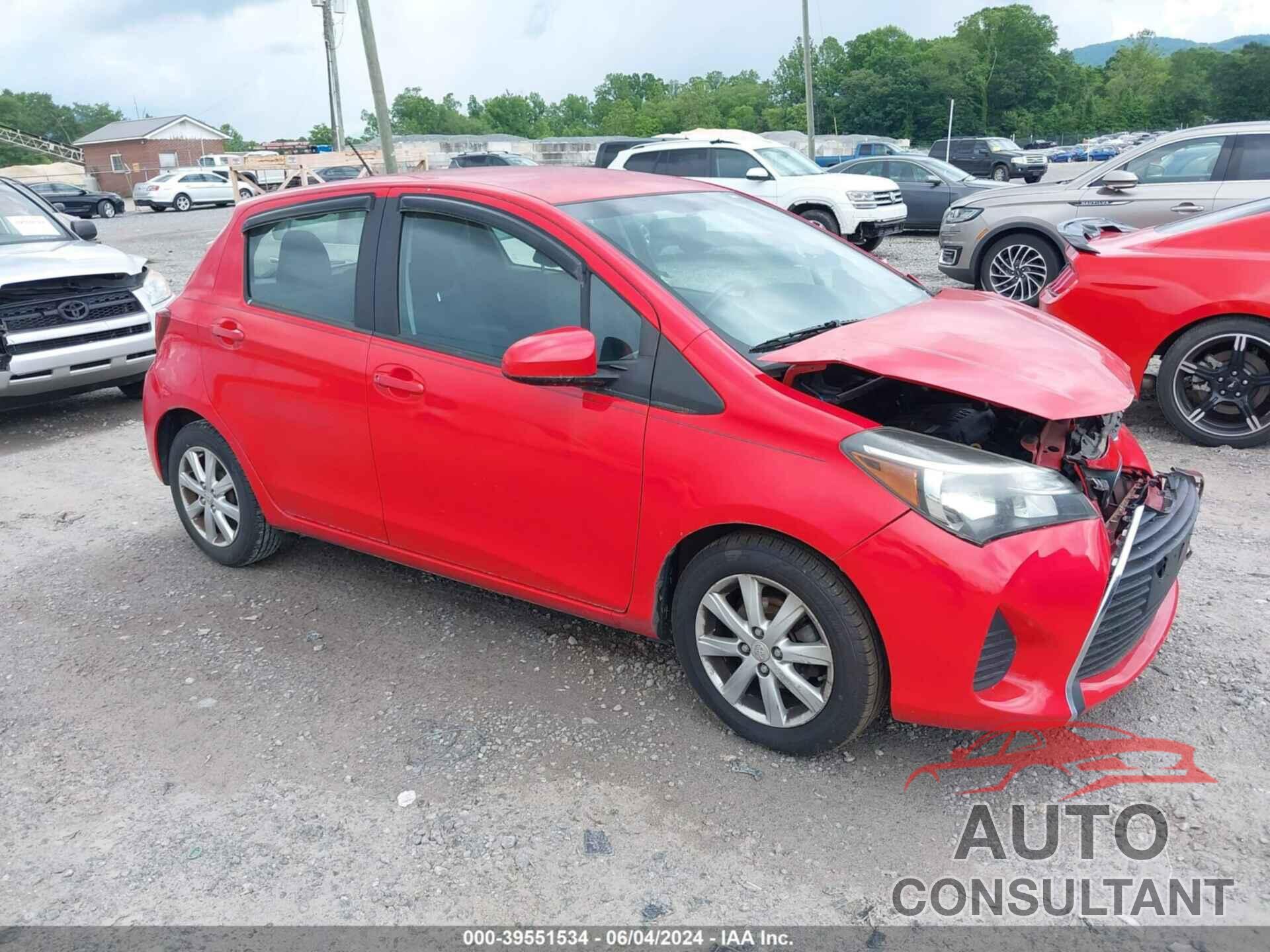 TOYOTA YARIS 2016 - VNKKTUD34GA059656