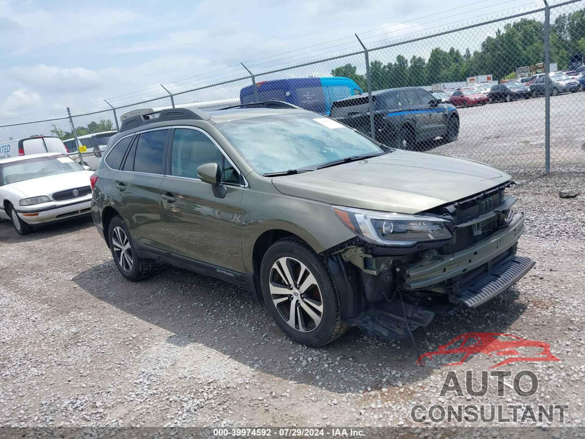 SUBARU OUTBACK 2018 - 4S4BSANCXJ3308610