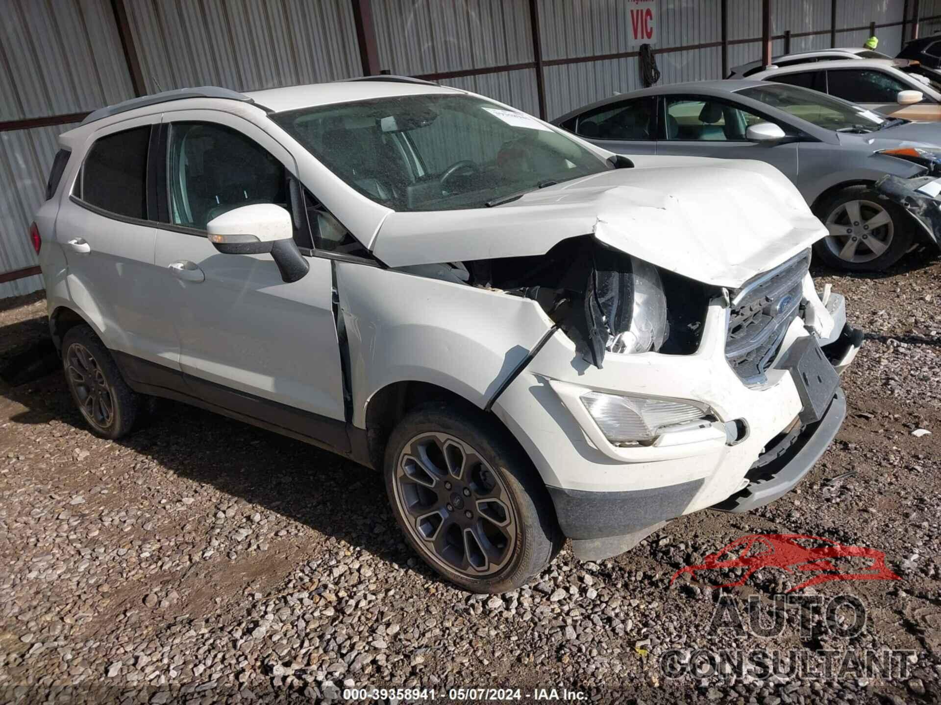 FORD ECOSPORT 2020 - MAJ6S3KL8LC362180