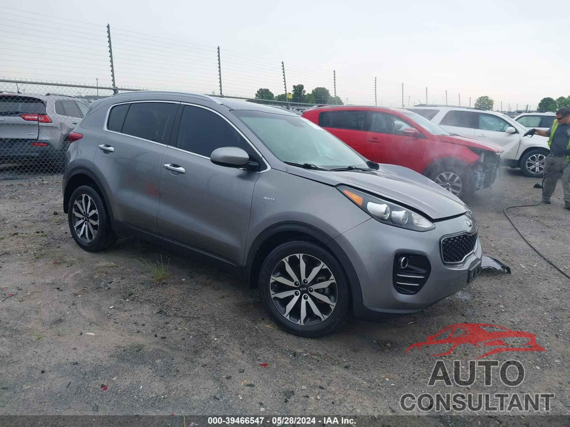 KIA SPORTAGE 2017 - KNDPNCAC1H7198553