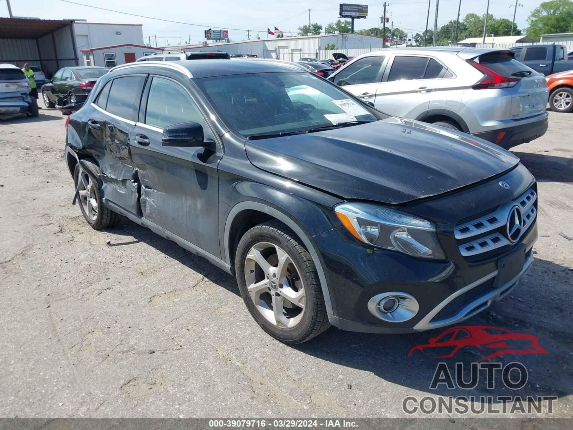 MERCEDES-BENZ GLA 250 2019 - WDCTG4GB2KJ583797