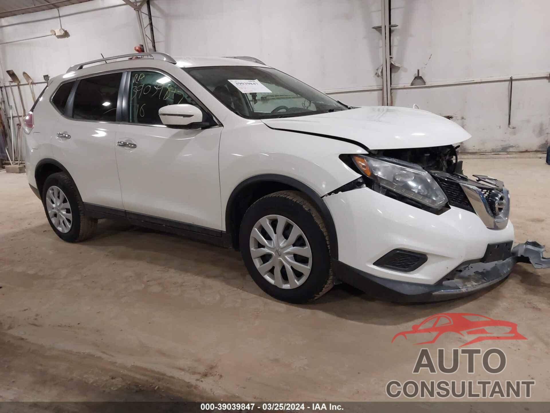 NISSAN ROGUE 2016 - 5N1AT2MV9GC827416