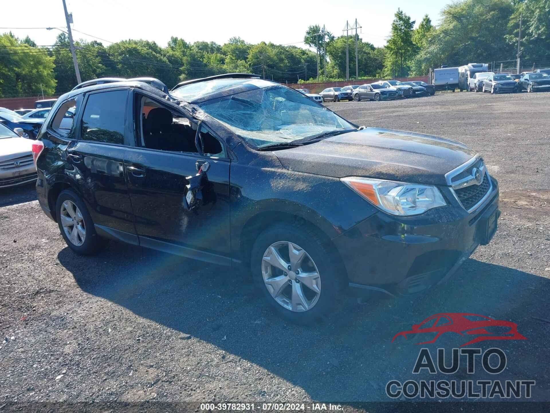 SUBARU FORESTER 2016 - JF2SJADCXGH502012