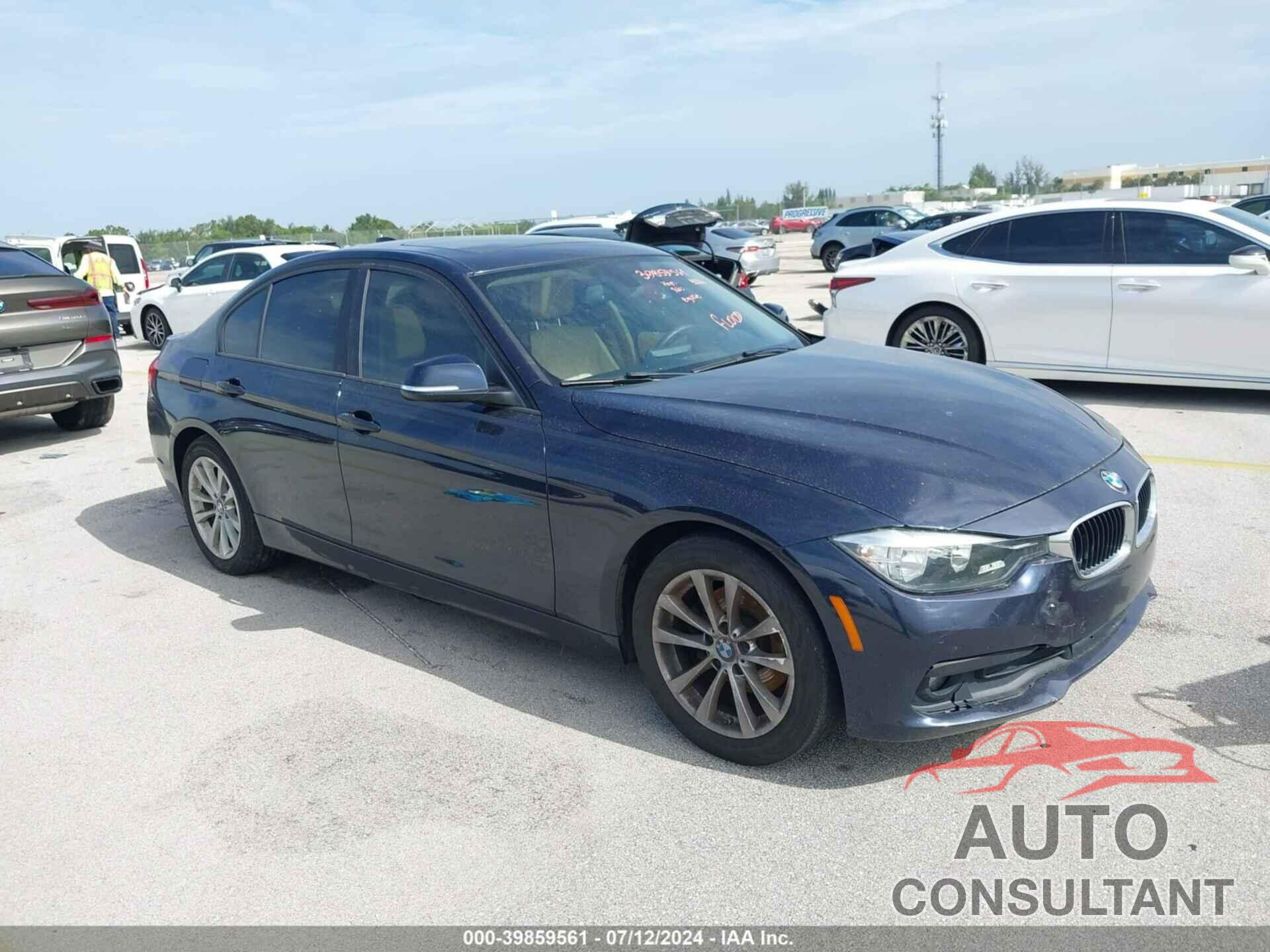 BMW 320I 2016 - WBA8E1G56GNT36578